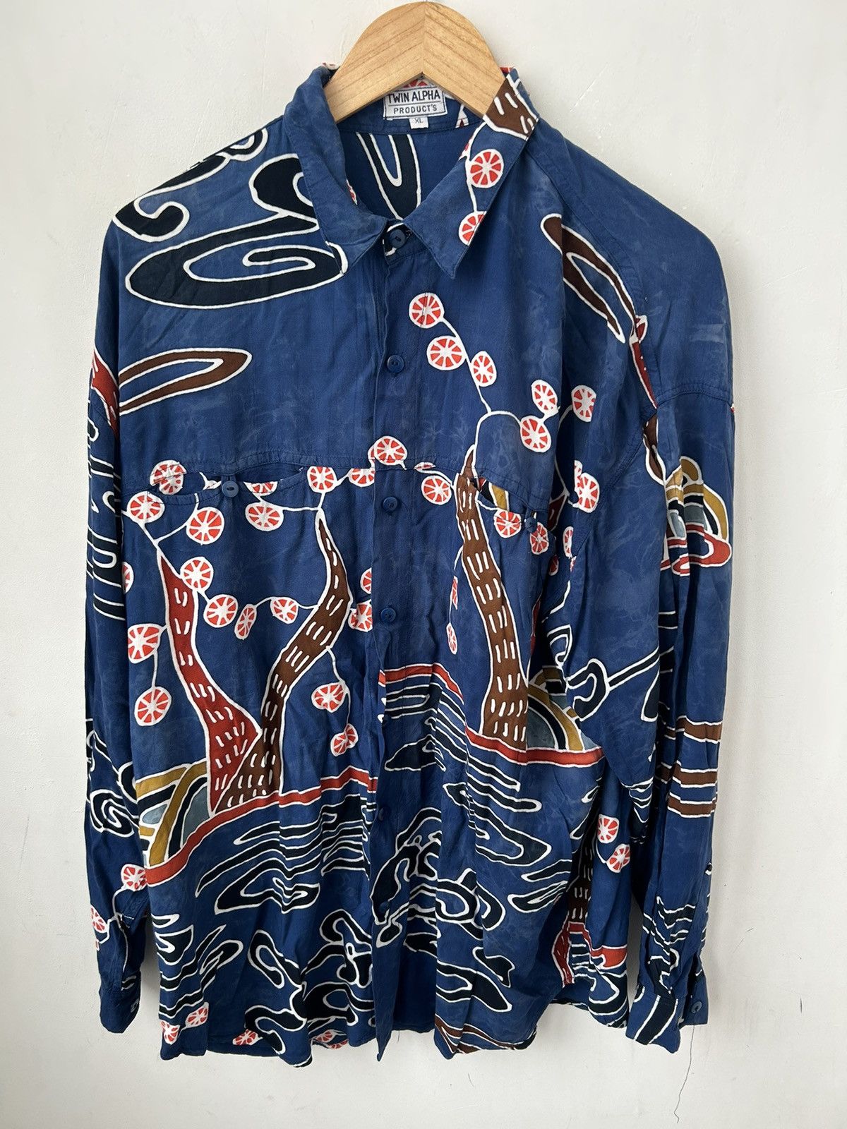 Seditionaries VTG pattern shirt #1435 Size US XL / EU 56 / 4 - 1 Thumbnail