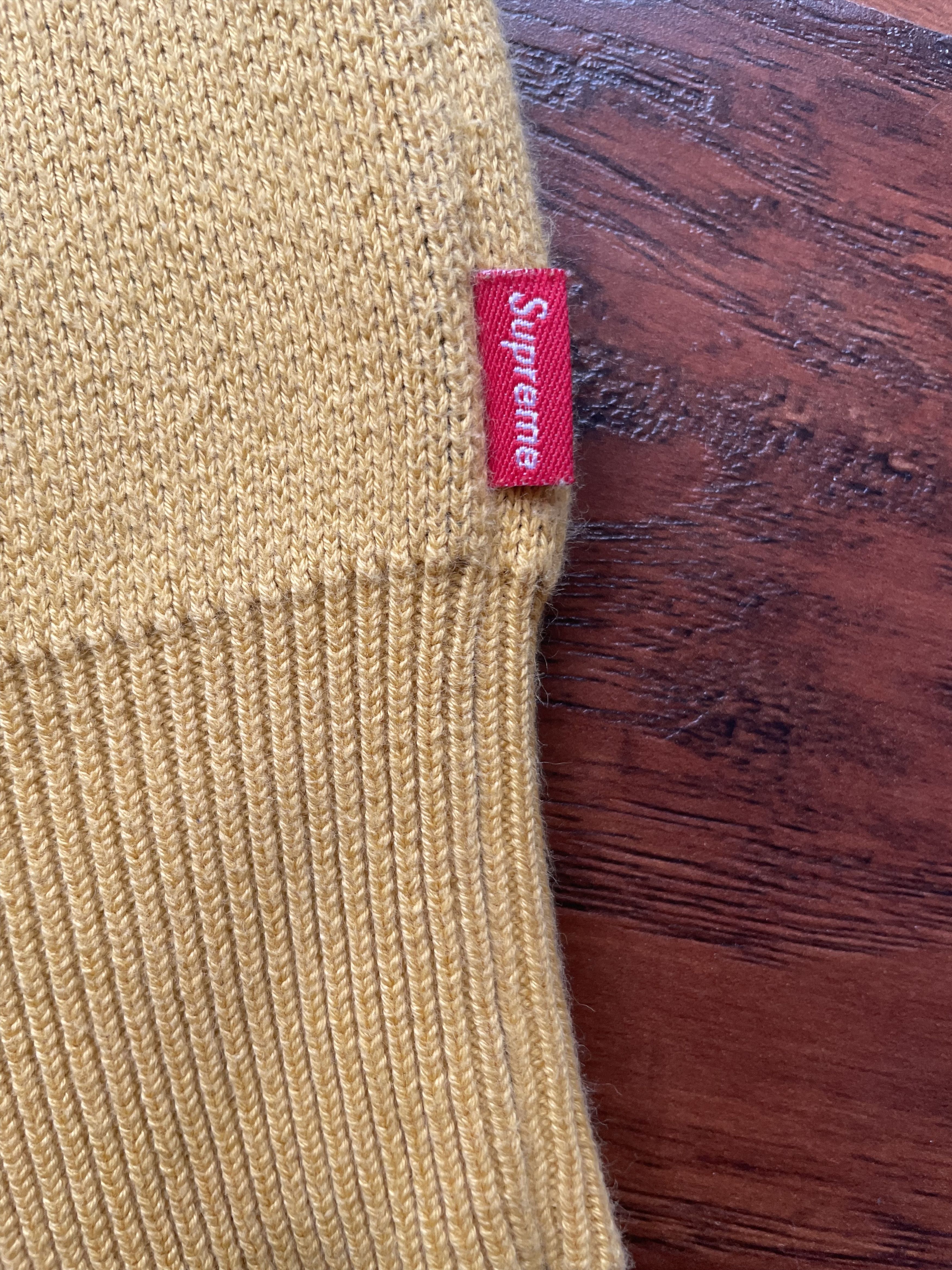 Supreme Supreme Child of Hell Sweater 2015 Medium Yellow Box Logo Size US M / EU 48-50 / 2 - 6 Thumbnail