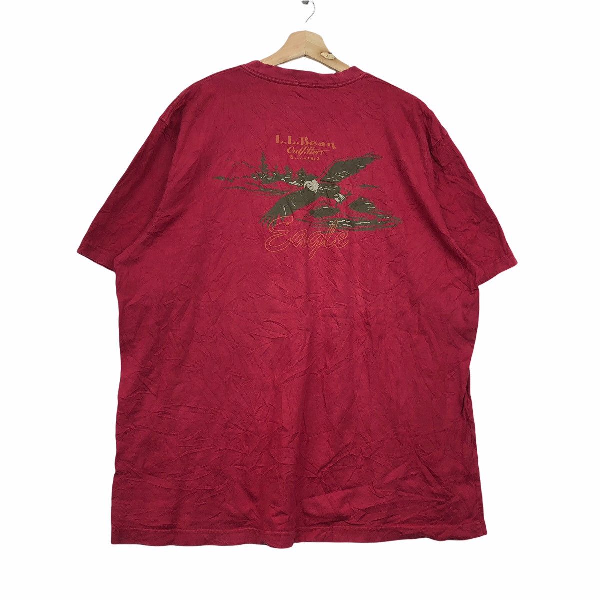 L.L. Bean Vtg LL BEAN EAGLE Outfitters Sportswear Outdoor T-Shirts Size US XL / EU 56 / 4 - 2 Thumbnail