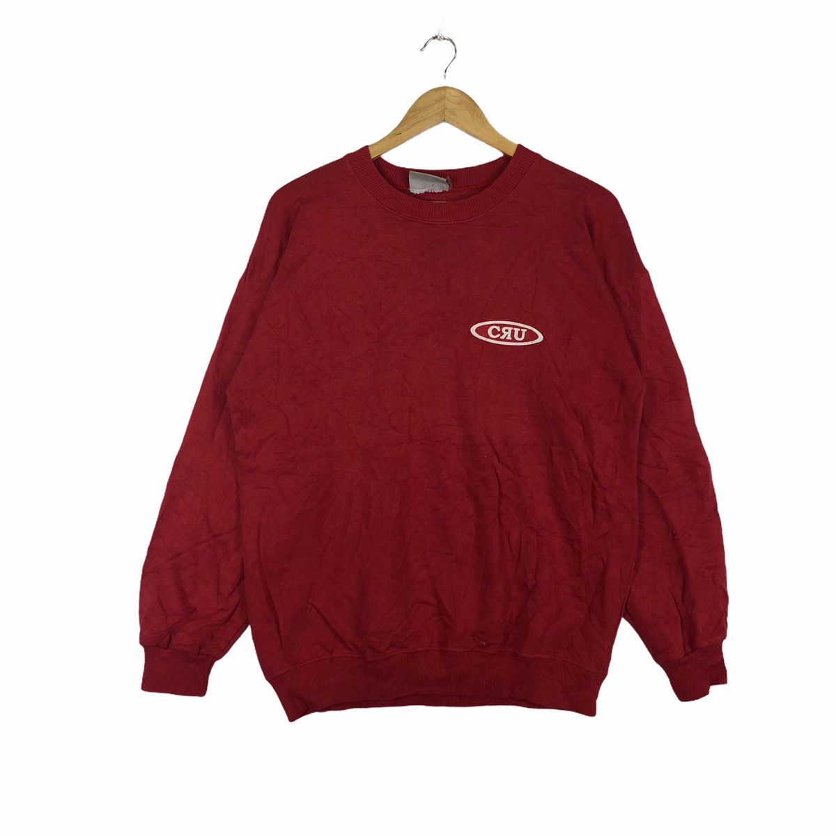 Vintage CRU Designs Sweatshirt Casual Jumper Pullover Size US L / EU 52-54 / 3 - 1 Thumbnail