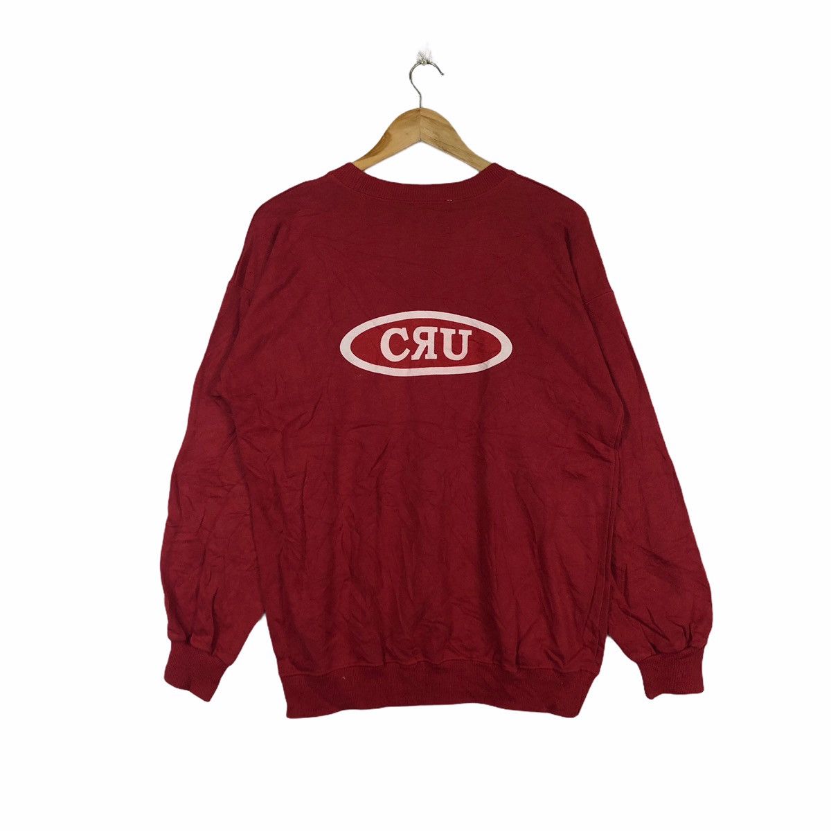 Vintage CRU Designs Sweatshirt Casual Jumper Pullover Size US L / EU 52-54 / 3 - 4 Thumbnail