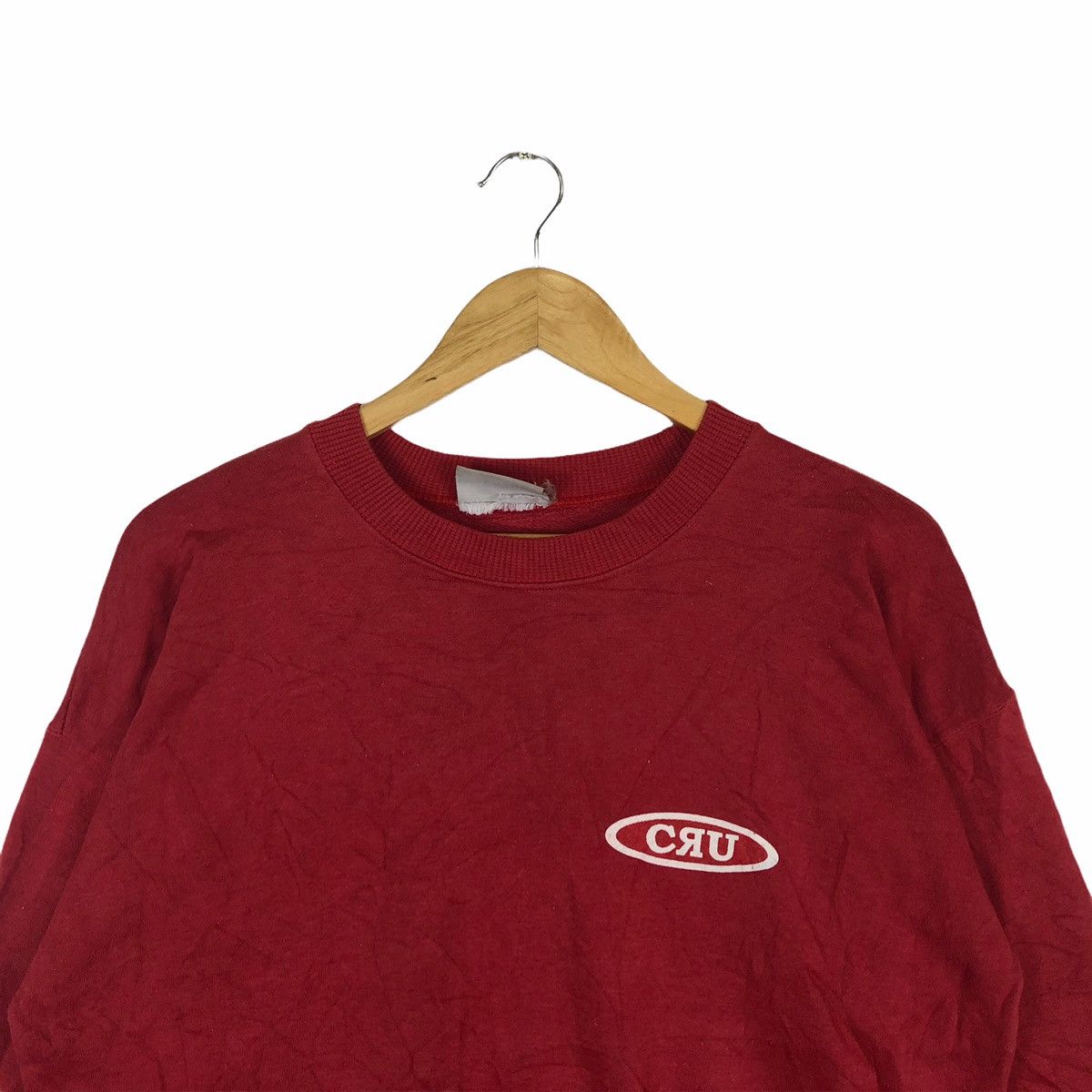 Vintage CRU Designs Sweatshirt Casual Jumper Pullover Size US L / EU 52-54 / 3 - 2 Thumbnail