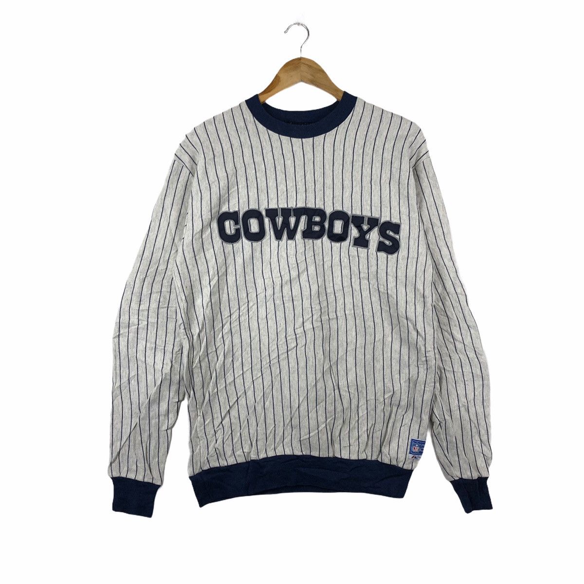 NFL Vintage Dallas Cowboys NFL Sweatshirt Casual Jumper Size US L / EU 52-54 / 3 - 1 Thumbnail