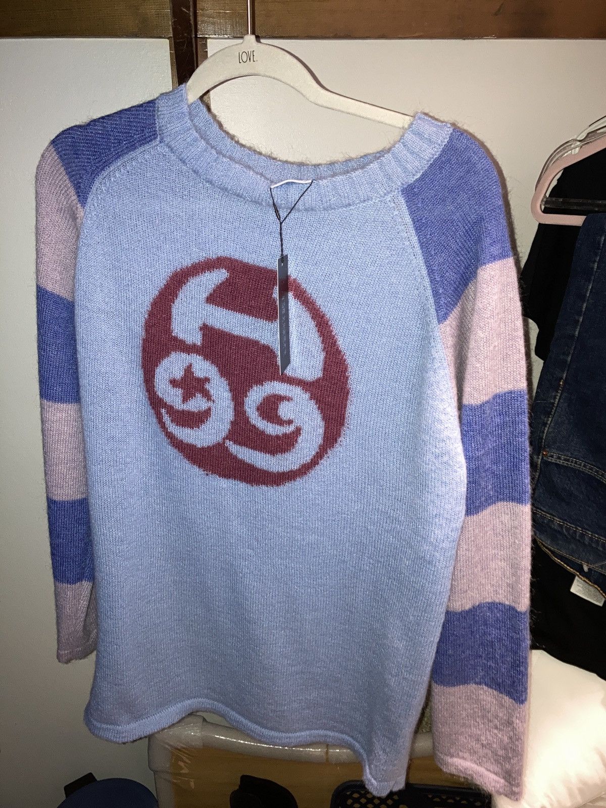 Happy99 Happy99 ping pong mohair sweater | Grailed