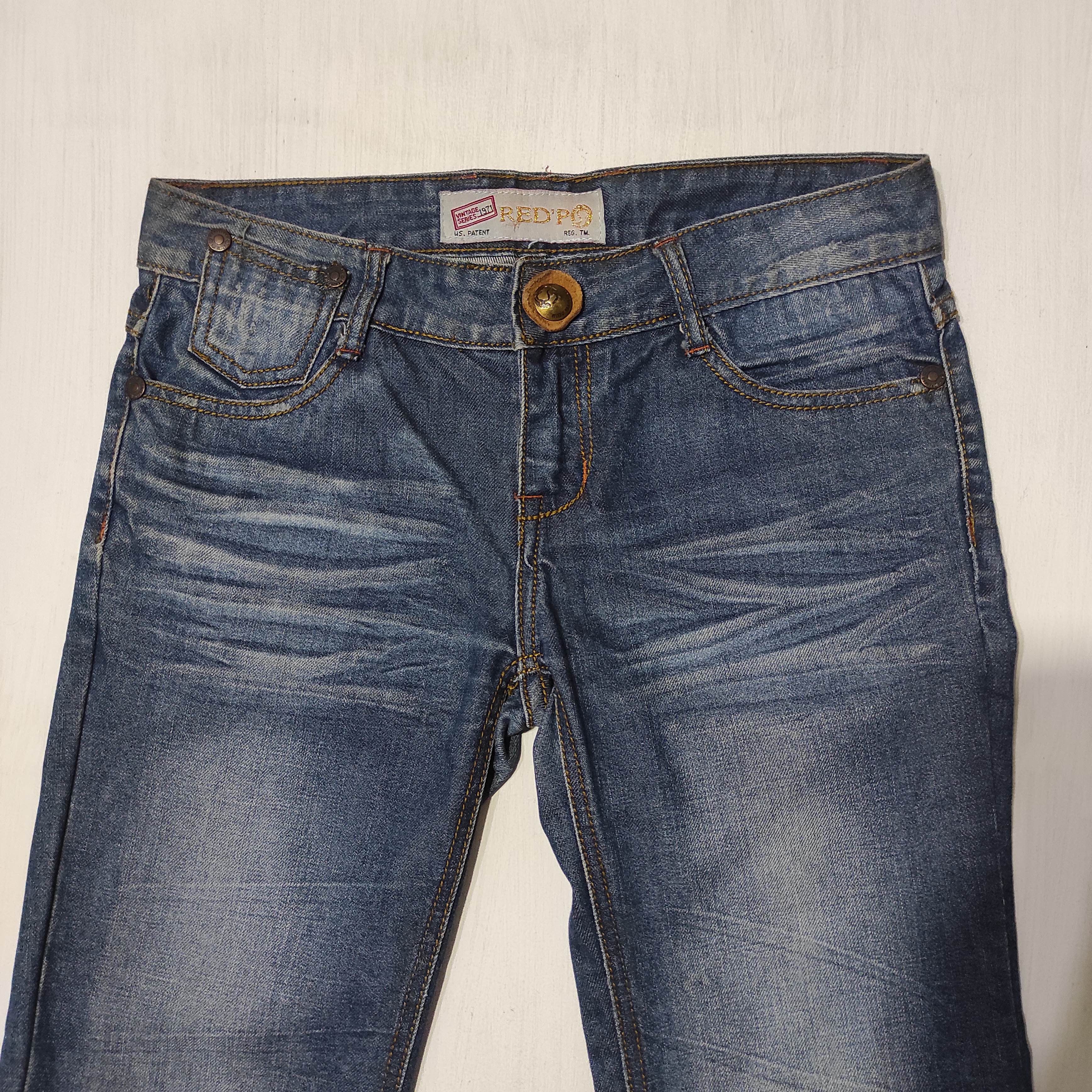 Hysteric Glamour Flare Jeans RED PEPPER Japan Low Rise Bootcut Denim Size US 28 / EU 44 - 3 Thumbnail