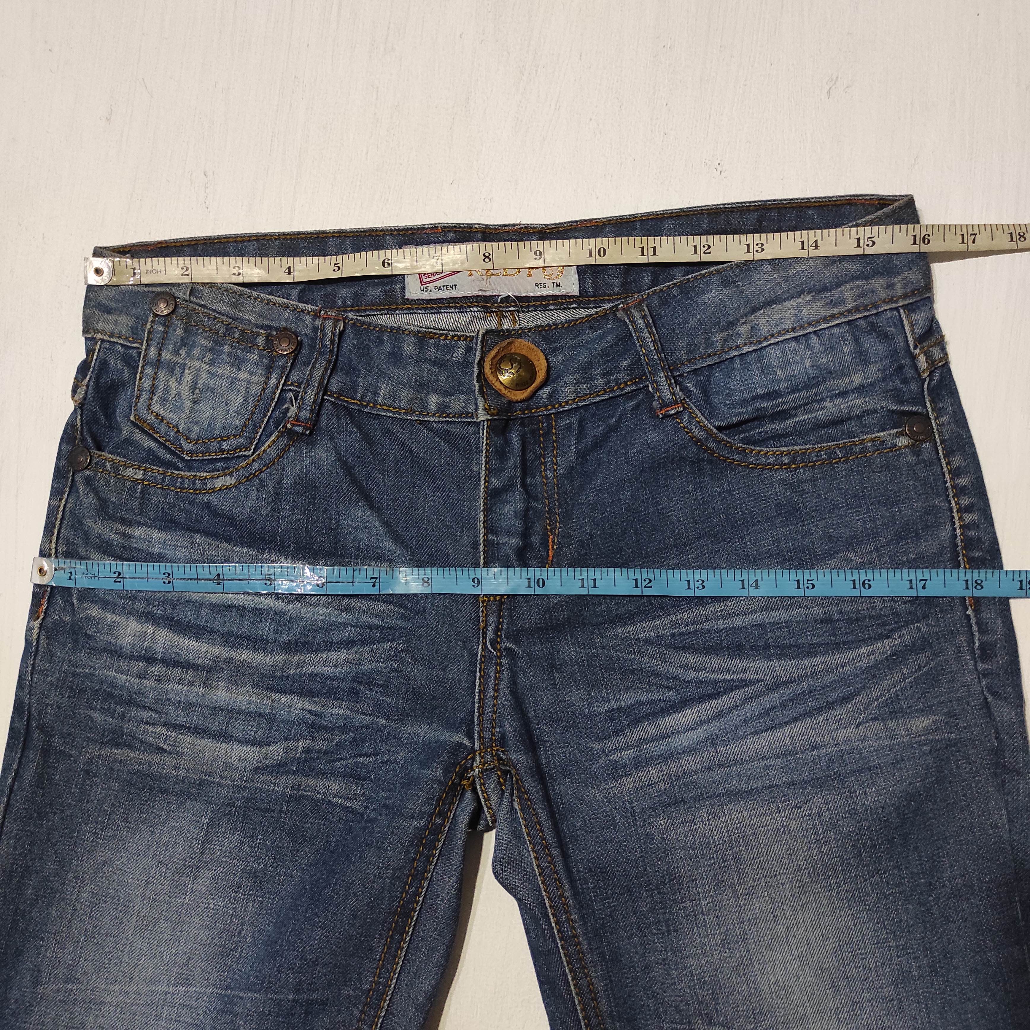 Hysteric Glamour Flare Jeans RED PEPPER Japan Low Rise Bootcut Denim Size US 28 / EU 44 - 17 Thumbnail