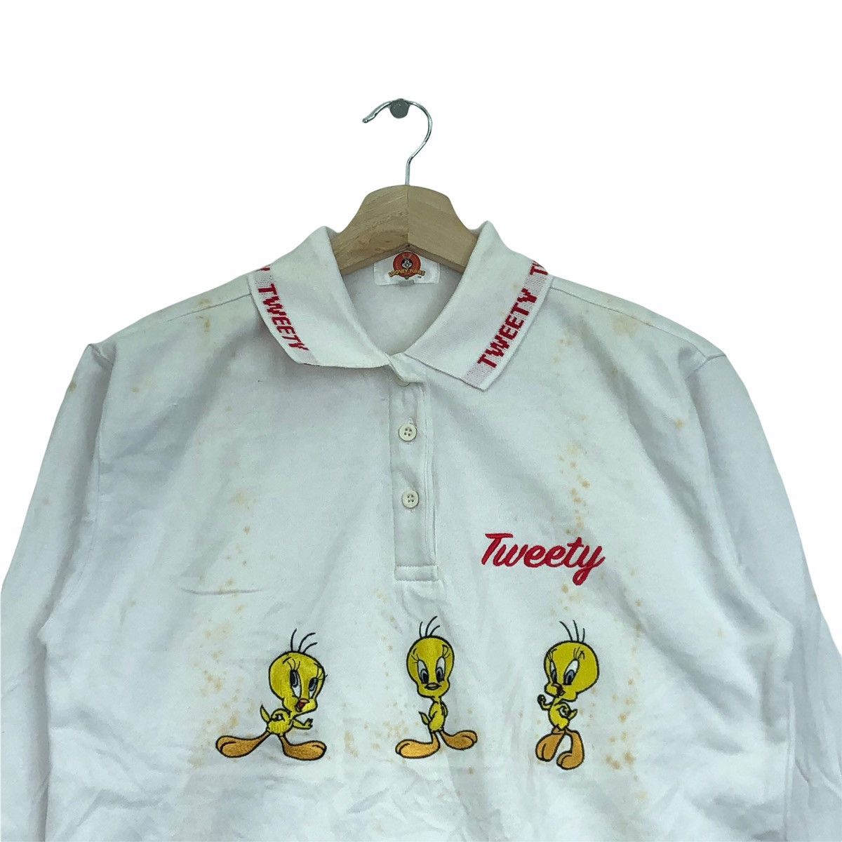 Vintage Vintage Looney Tunes Tweety Warner Bros Sweatshirts Size US M / EU 48-50 / 2 - 3 Thumbnail