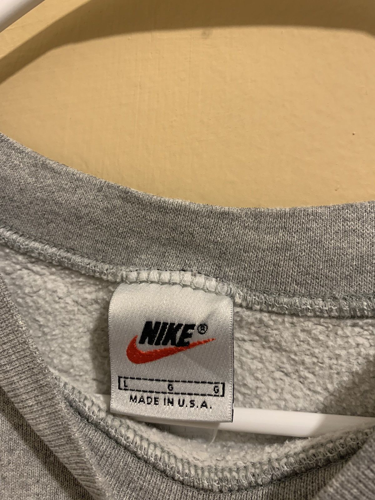 Nike × Vintage Vintage Nike sweater Size US L / EU 52-54 / 3 - 3 Thumbnail