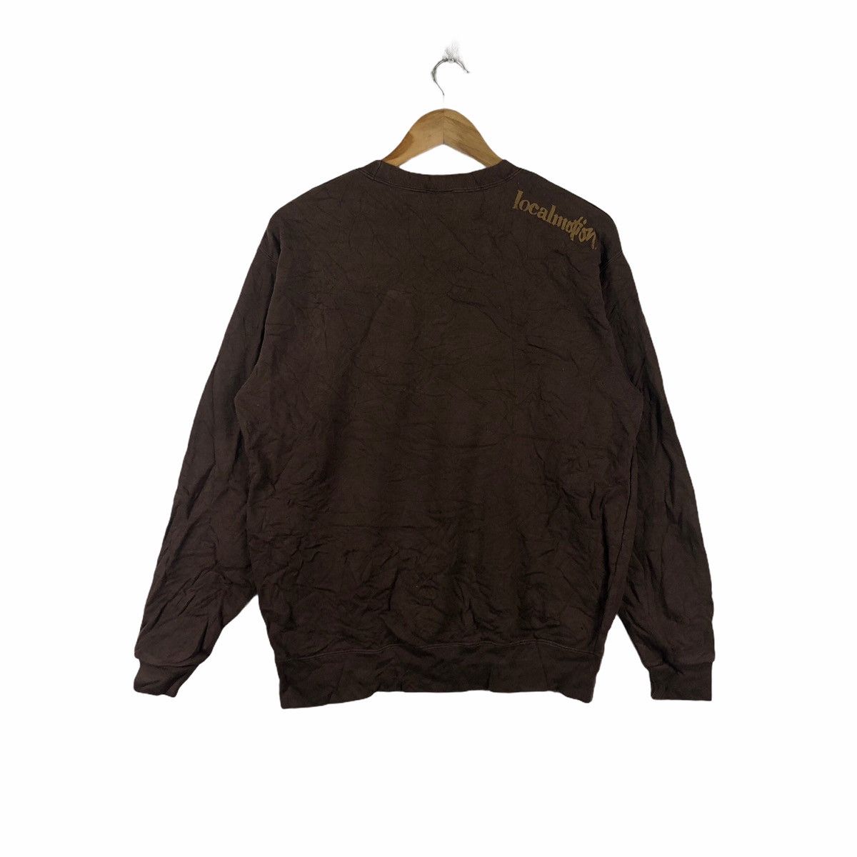 Vintage LOCAL MOTION SWEATSHIRT CASUAL JUMPER PULLOVER Size US L / EU 52-54 / 3 - 4 Thumbnail