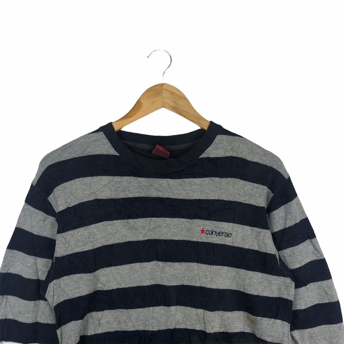Converse CONVERSE ALL STAR SWEATSHIRT CASUAL JUMPER PULLOVER Size US M / EU 48-50 / 2 - 2 Thumbnail