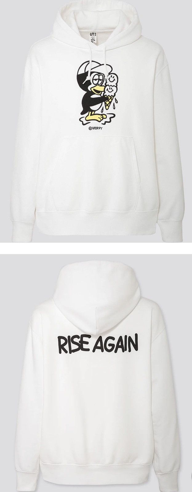Girls Dont Cry Uniqlo UNIQLO x VERDY RISE AGAIN BY VERDY Hoodie 3XL Grailed