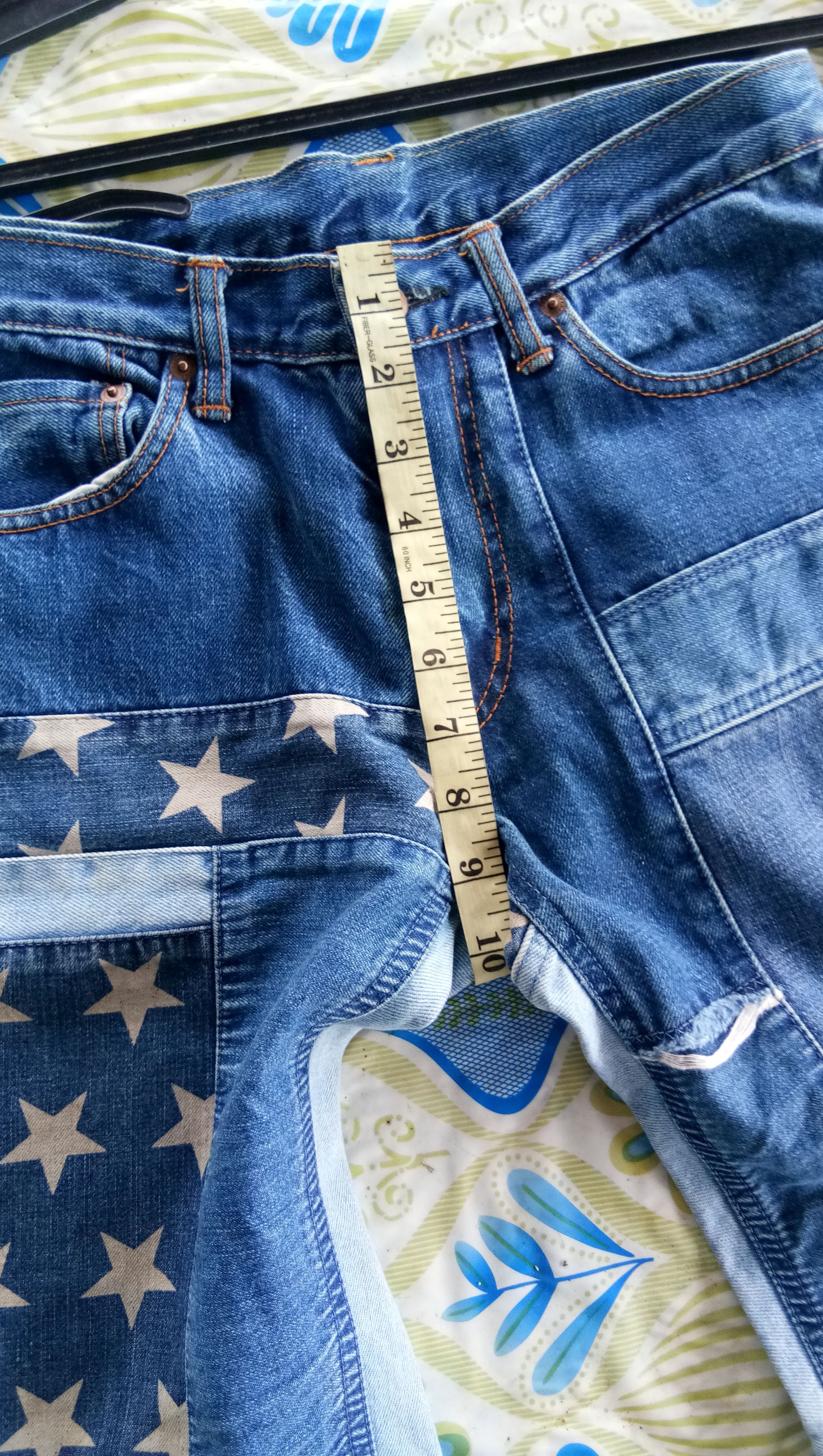 Hysteric Glamour Star Design Patchwork Denim Jeans by Hysteric Glamour Size US 28 / EU 44 - 12 Thumbnail