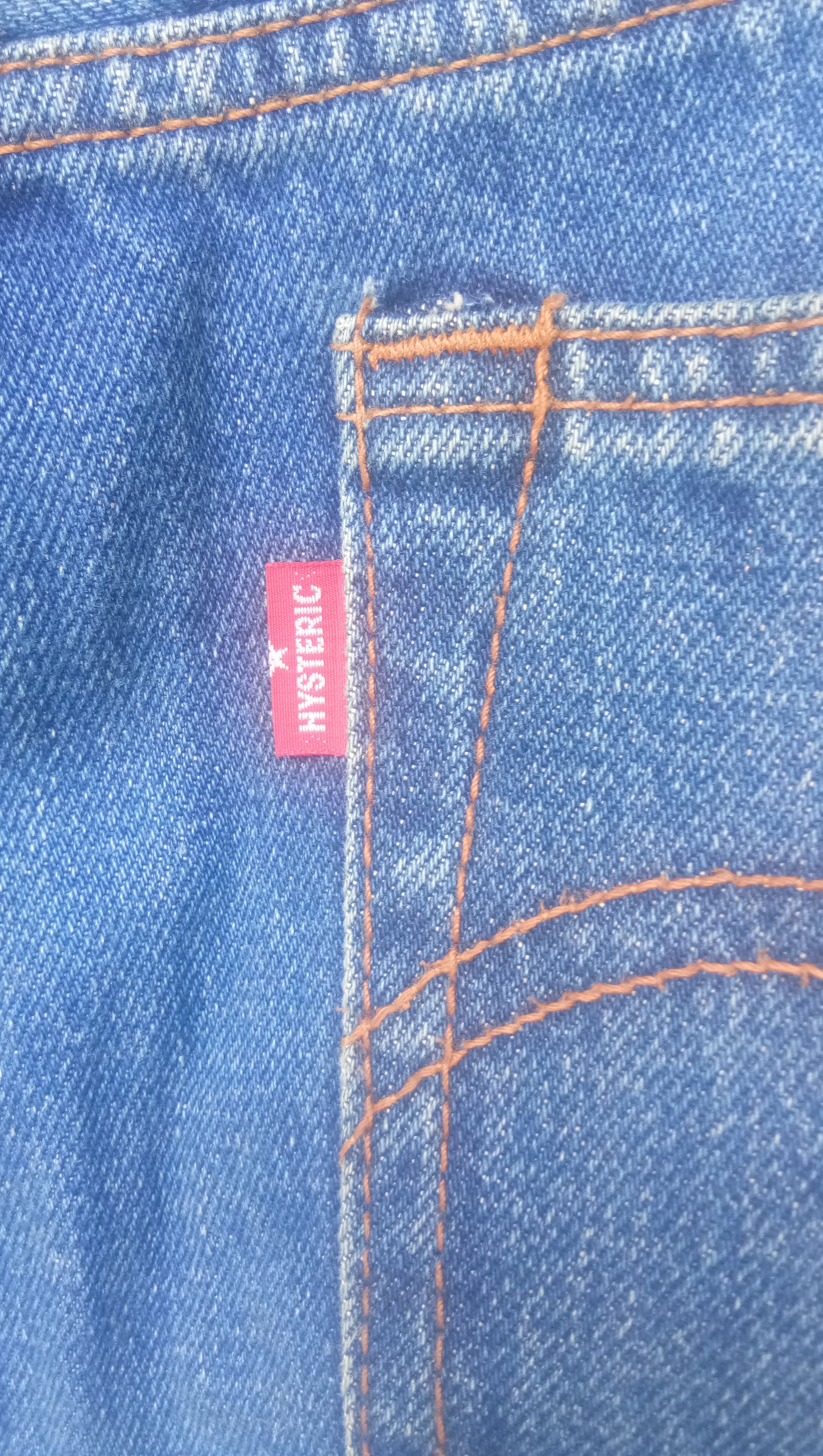 Hysteric Glamour Star Design Patchwork Denim Jeans by Hysteric Glamour Size US 28 / EU 44 - 2 Thumbnail