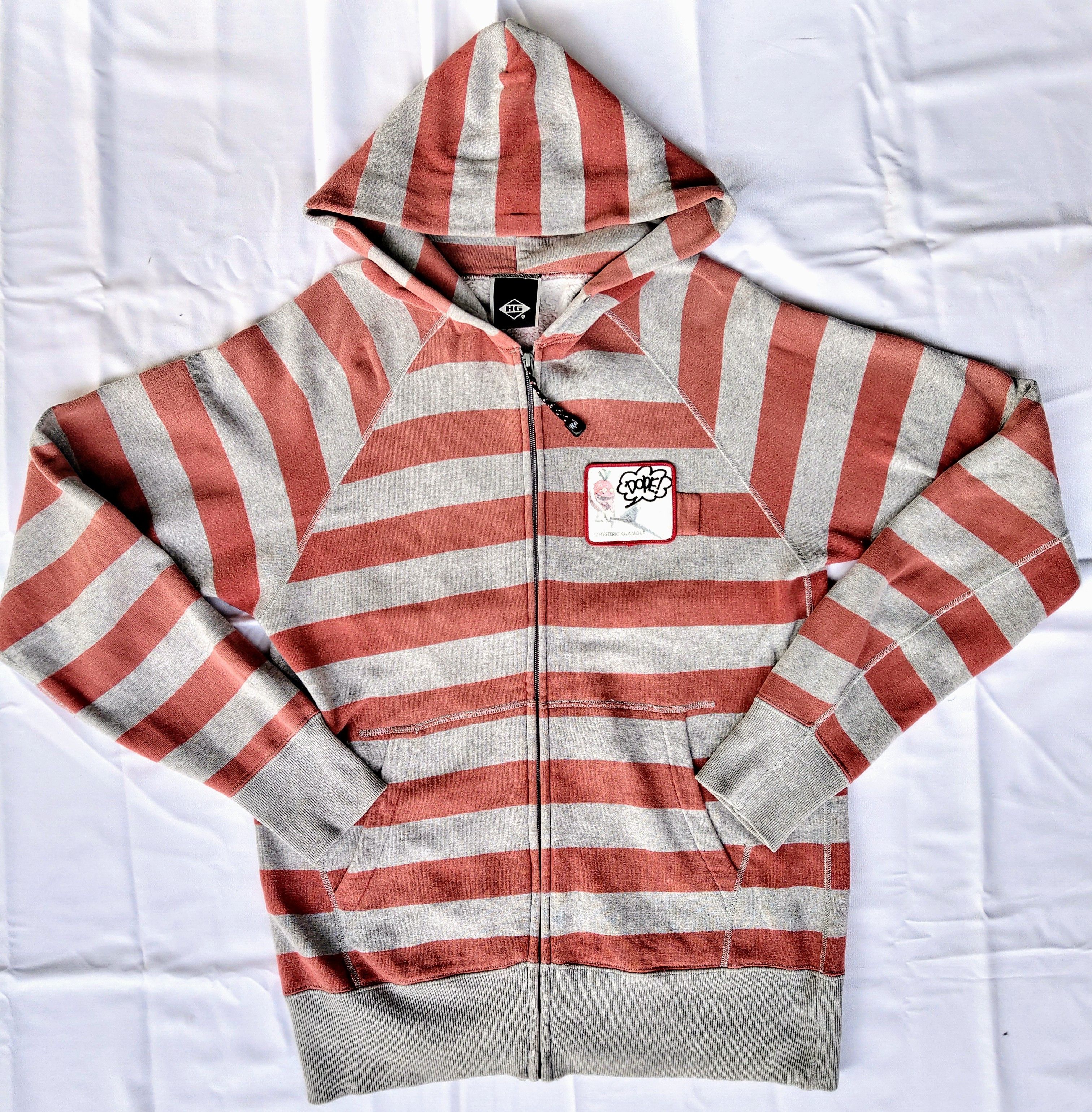 Faded Worn Prison Hoodie by Hysteric Glamour