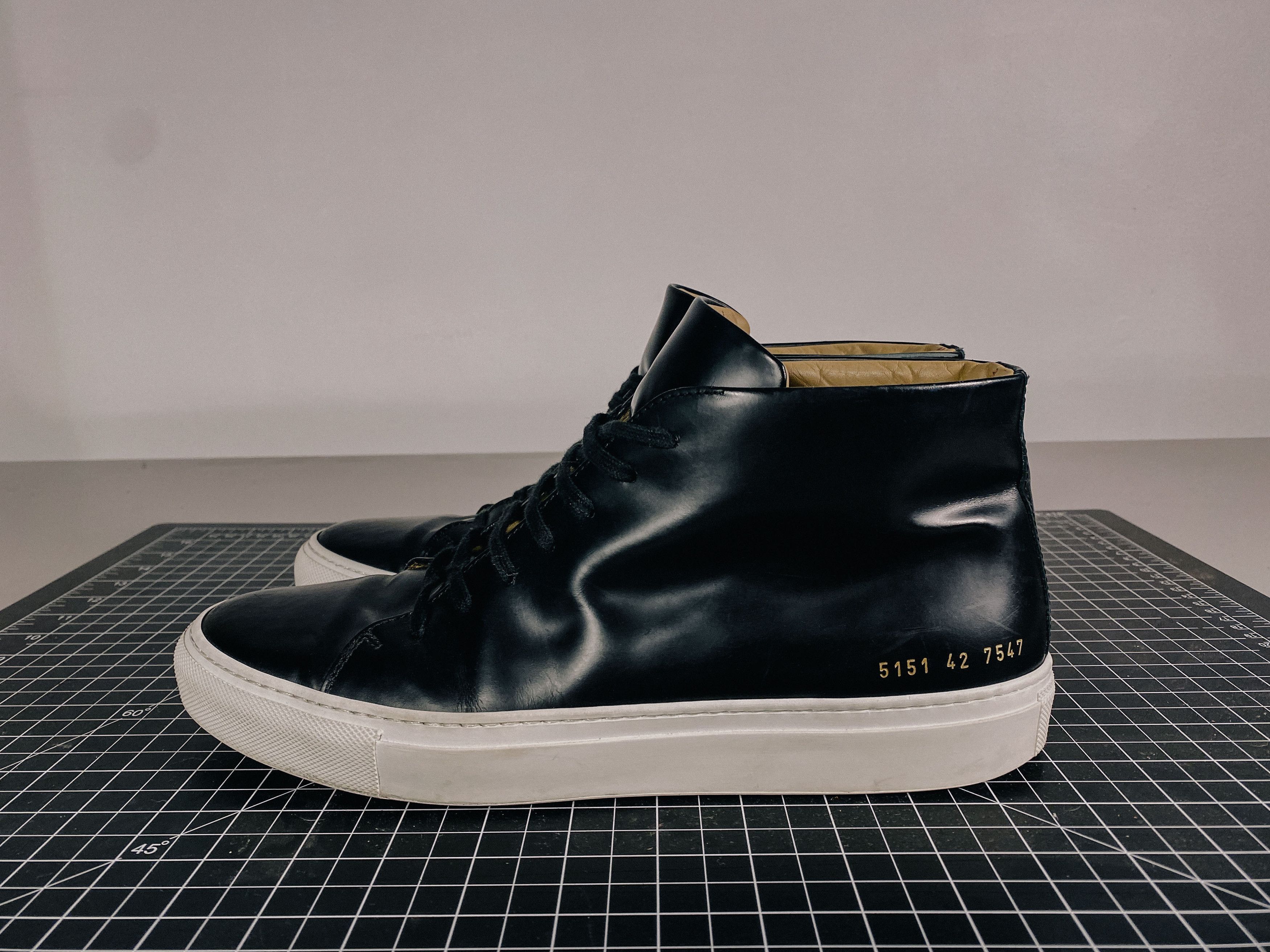 Common Projects New Court Mid Spazzolato Size US 9.5 / EU 42-43 - 6 Thumbnail