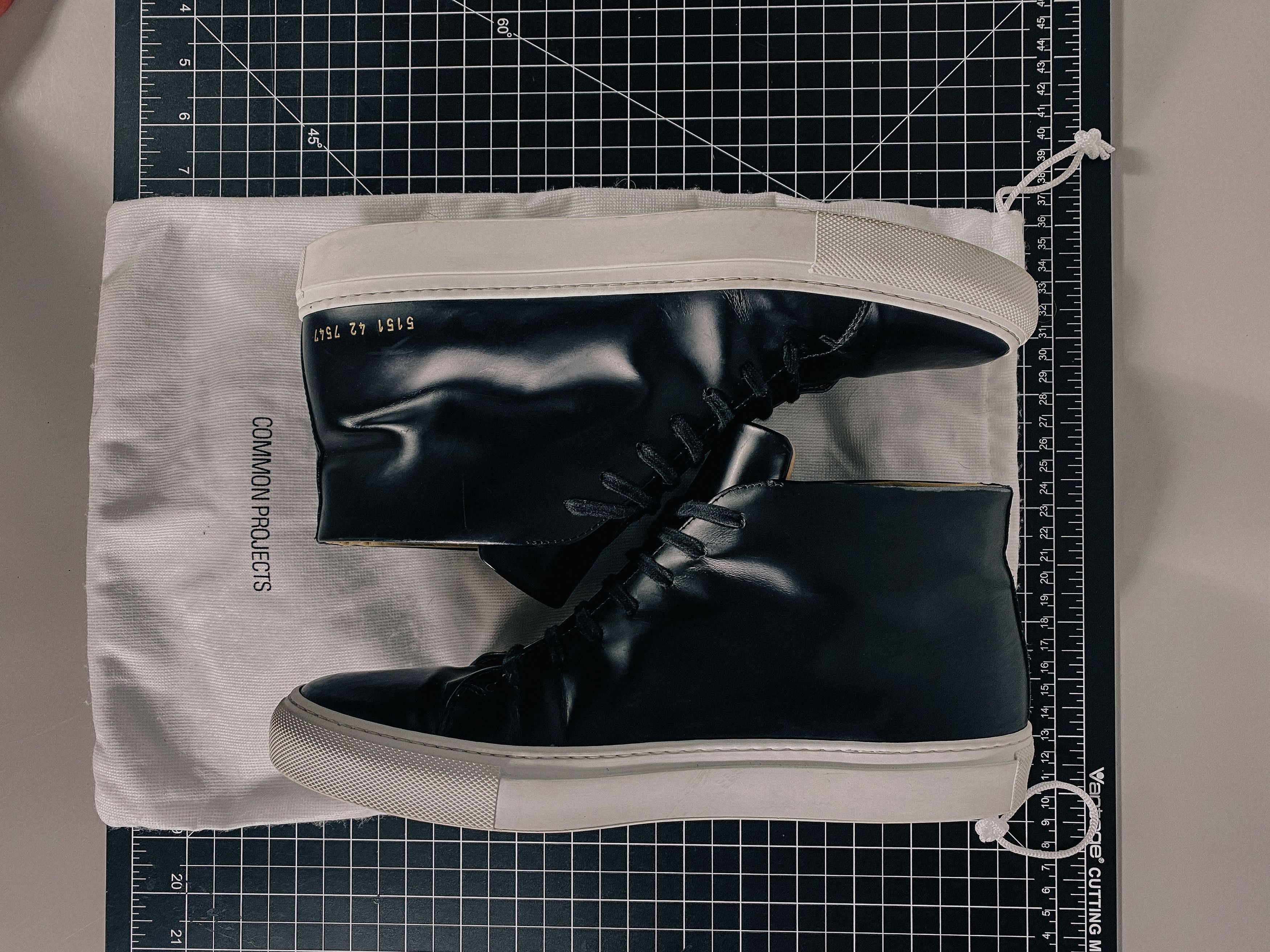 Common Projects New Court Mid Spazzolato Size US 9.5 / EU 42-43 - 7 Thumbnail