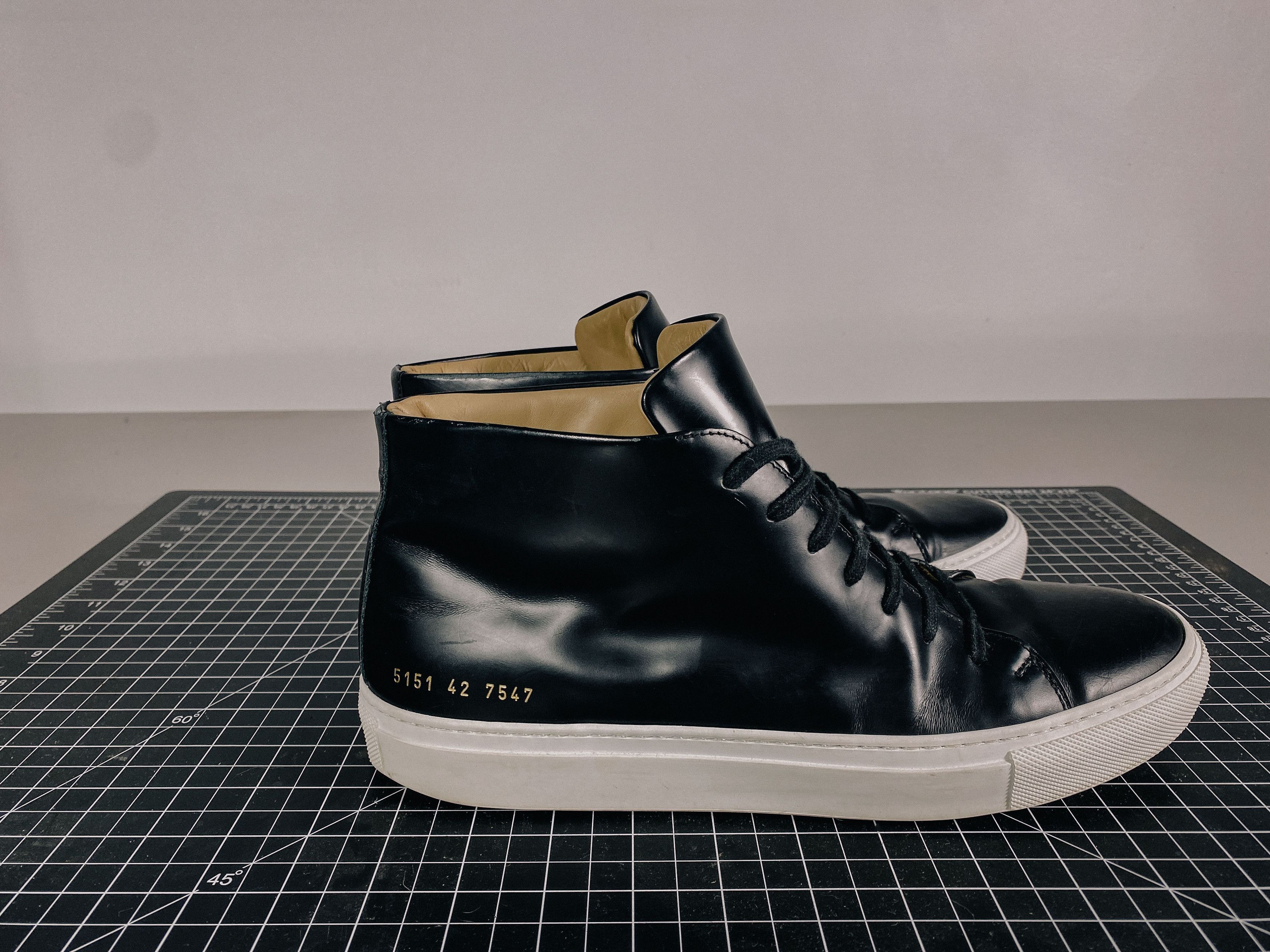 Common Projects New Court Mid Spazzolato Size US 9.5 / EU 42-43 - 5 Thumbnail