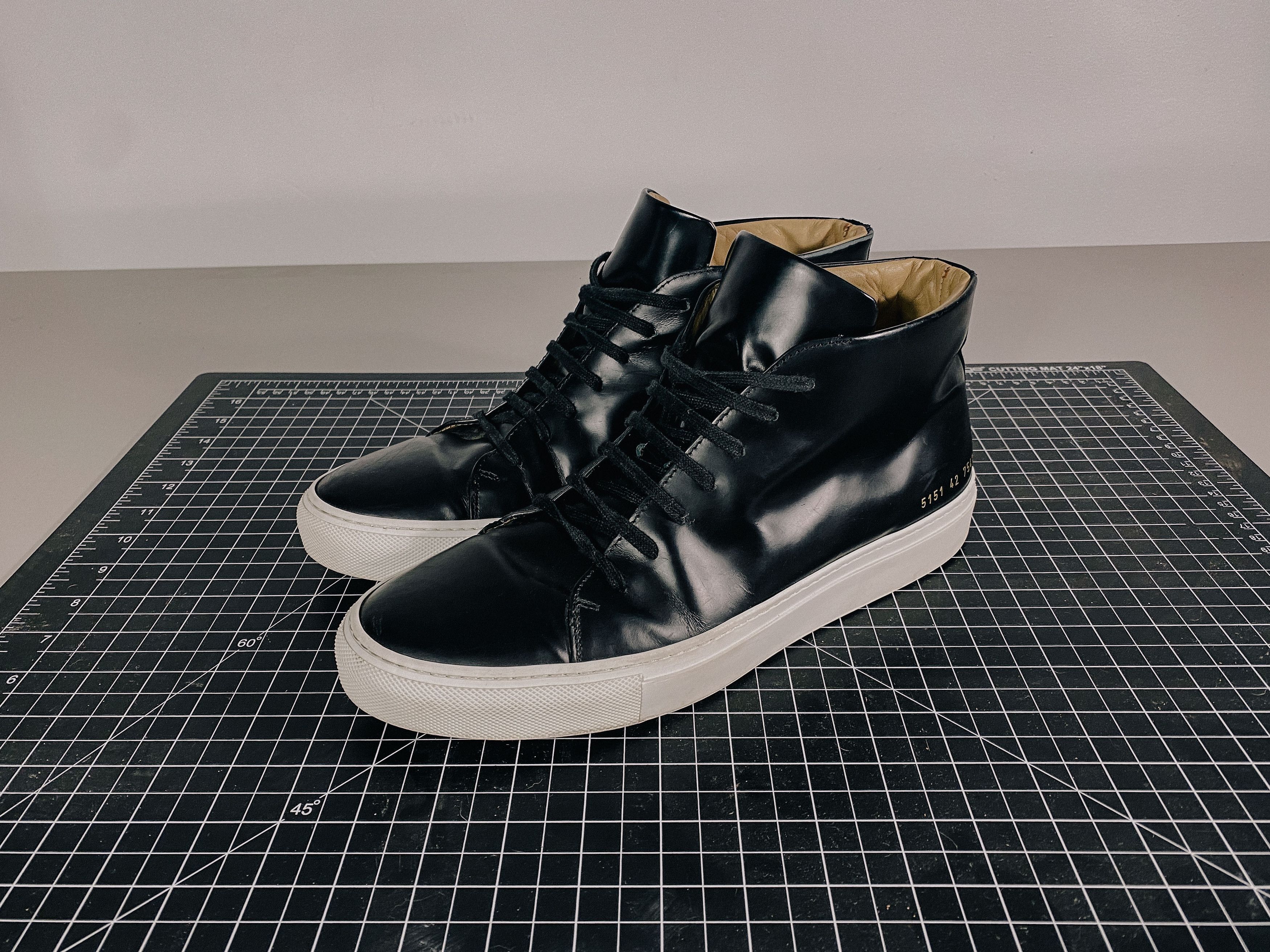 Common Projects New Court Mid Spazzolato Size US 9.5 / EU 42-43 - 2 Thumbnail