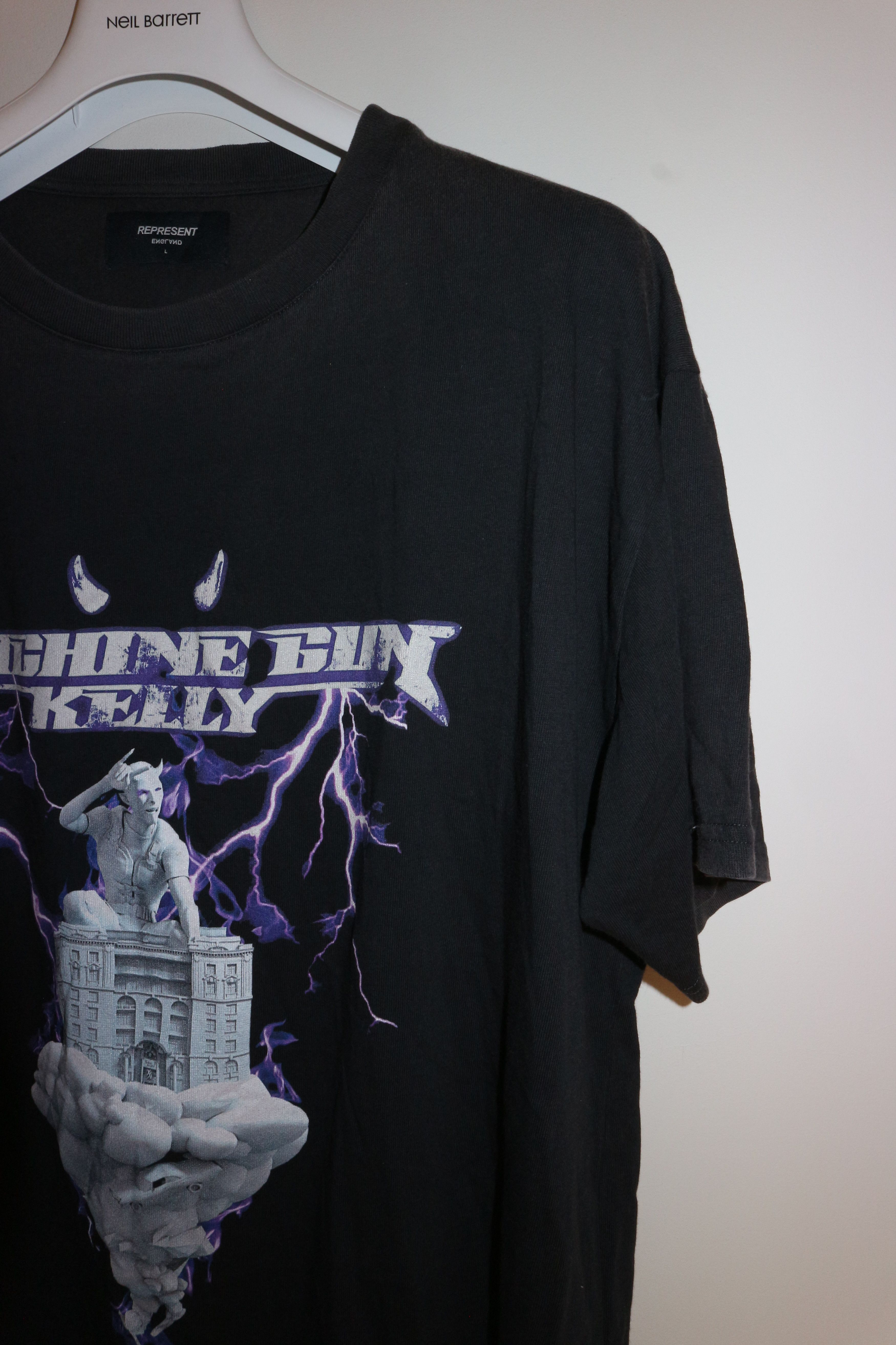 Represent Clo. Machine Gun Kelly collab. t-shirt | Grailed