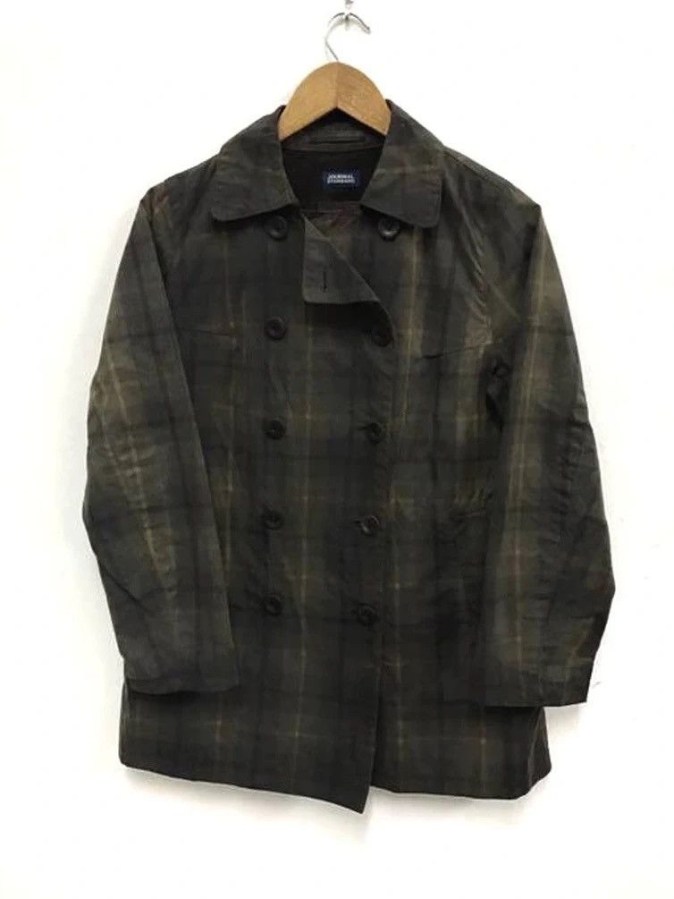 Journal Standard Journal Standards Checked Wax Jacket Size US S / EU 44-46 / 1 - 1 Thumbnail