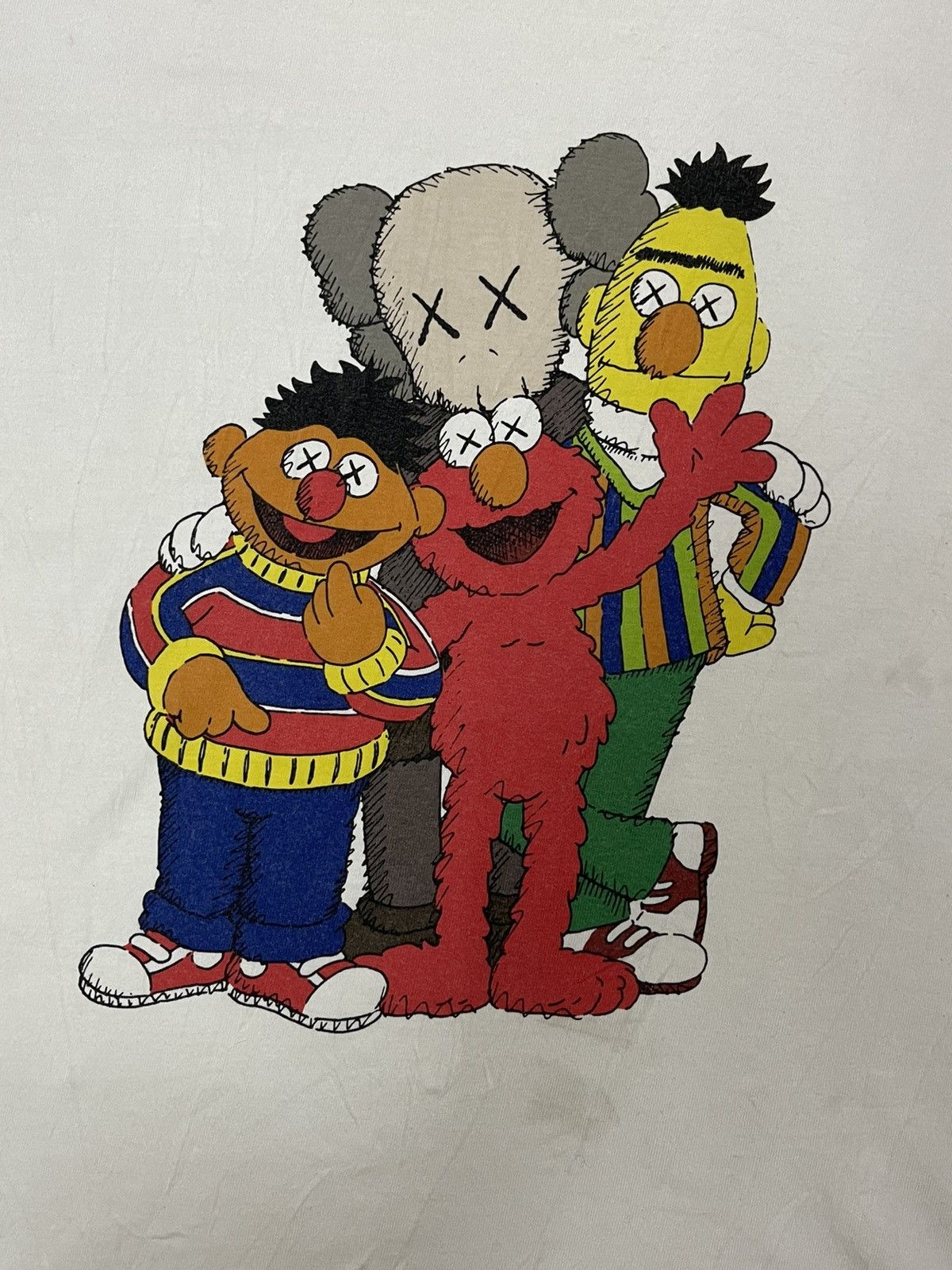Hysteric Glamour Kaws OriginalFake Big Logo Sesame Street / Japan Vintage Size US M / EU 48-50 / 2 - 1 Thumbnail