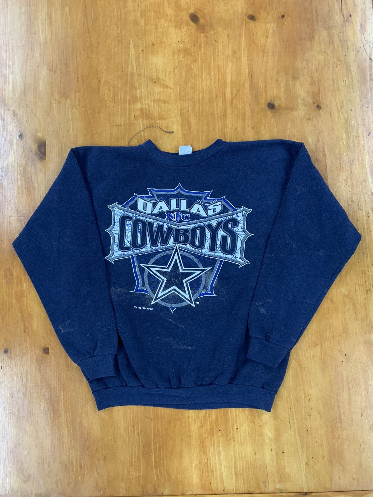 Vintage Vintage Crewneck Dallas cowboys Vintage Sweatshirt Size US L / EU 52-54 / 3 - 1 Thumbnail