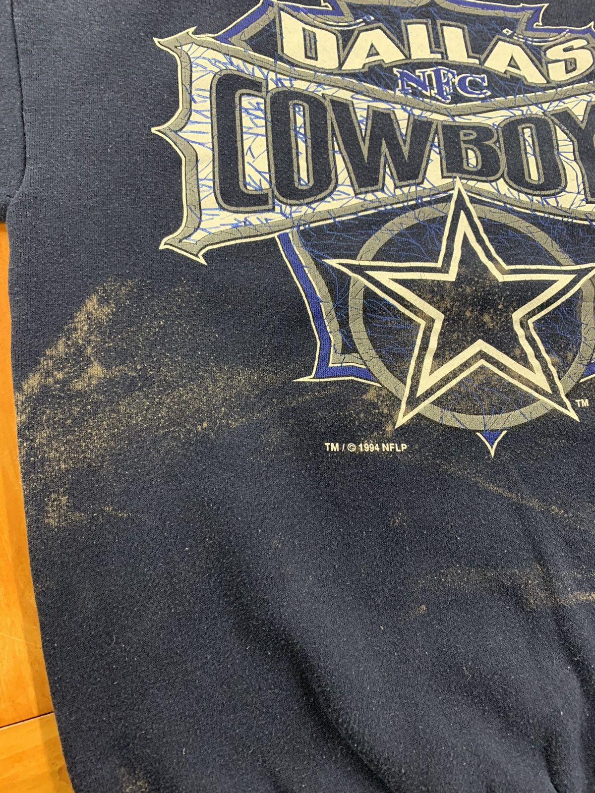 Vintage Vintage Crewneck Dallas cowboys Vintage Sweatshirt Size US L / EU 52-54 / 3 - 4 Thumbnail