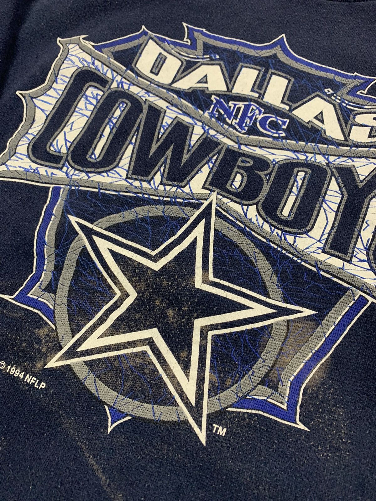 Vintage Vintage Crewneck Dallas cowboys Vintage Sweatshirt Size US L / EU 52-54 / 3 - 2 Thumbnail