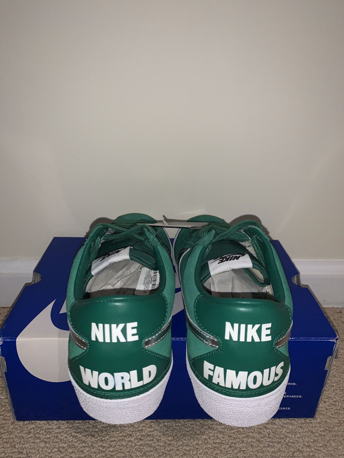 Nike × Supreme 2009 Supreme x Nike SB Bruin Green Low Size US 11.5 / EU 44-45 - 5 Thumbnail