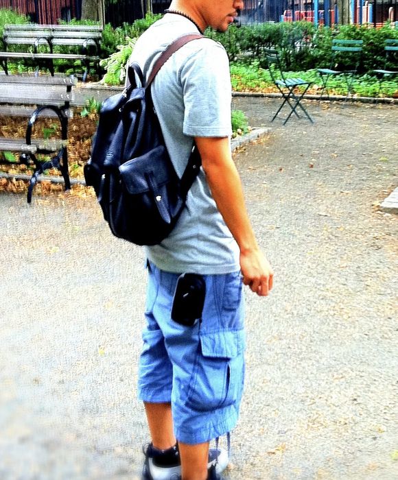 Tumi Vintage Tumi Leather Backpack Grailed