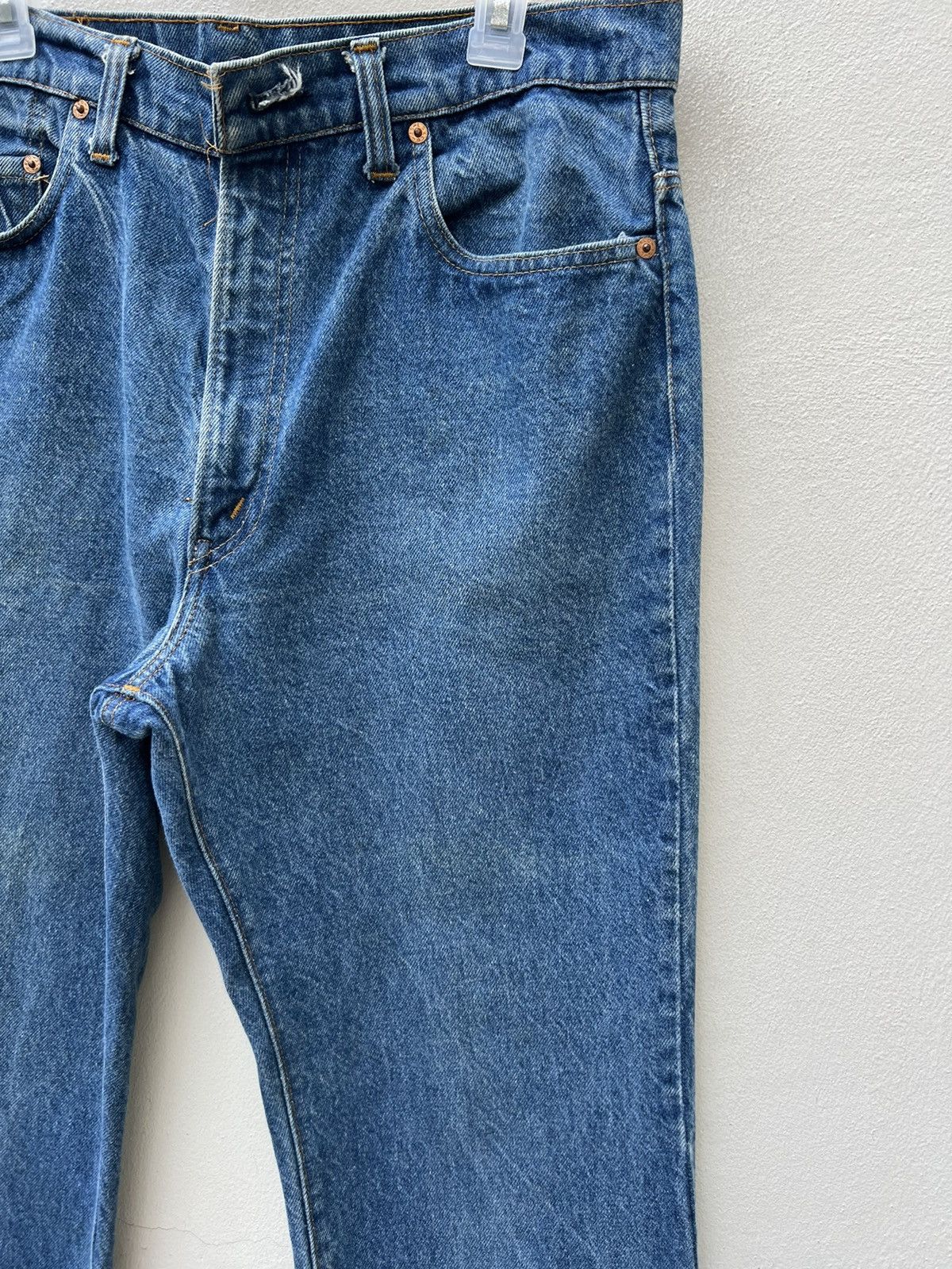 Levi's VTG 70s Levi’s 517 Talon 42 Zip Bartack Denim Flare Jeans Size US 34 / EU 50 - 11 Thumbnail