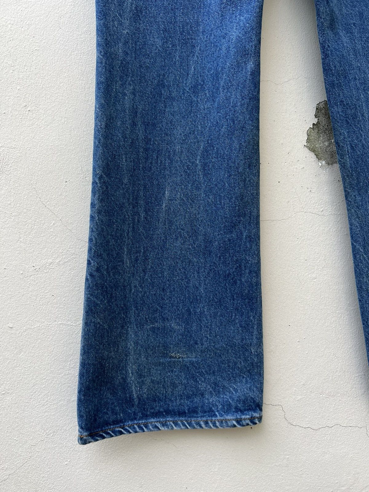 Levi's VTG 70s Levi’s 517 Talon 42 Zip Bartack Denim Flare Jeans Size US 34 / EU 50 - 16 Thumbnail