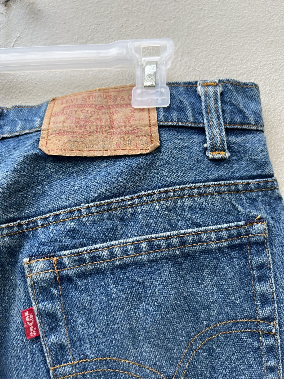 Levi's VTG 70s Levi’s 517 Talon 42 Zip Bartack Denim Flare Jeans Size US 34 / EU 50 - 19 Thumbnail