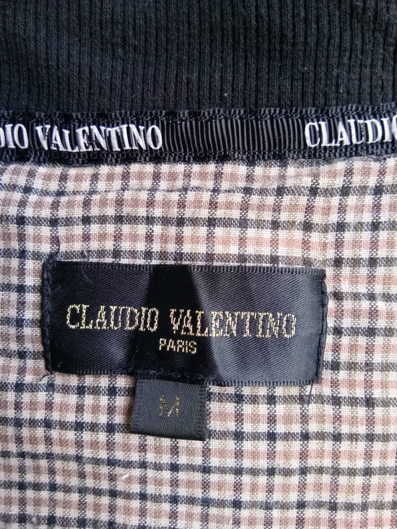 Valentino × Vintage Vintage Claudia Valentino Paris Sweatshirt Size US L / EU 52-54 / 3 - 5 Thumbnail