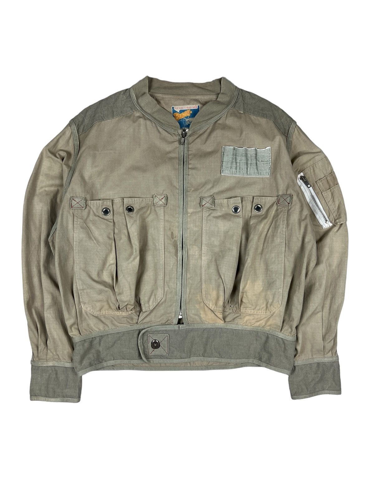Toyo Enterprises Vintage 80s ‘Buggy” Parachute Jacket by Toyo Enterprise Size US L / EU 52-54 / 3 - 3 Thumbnail