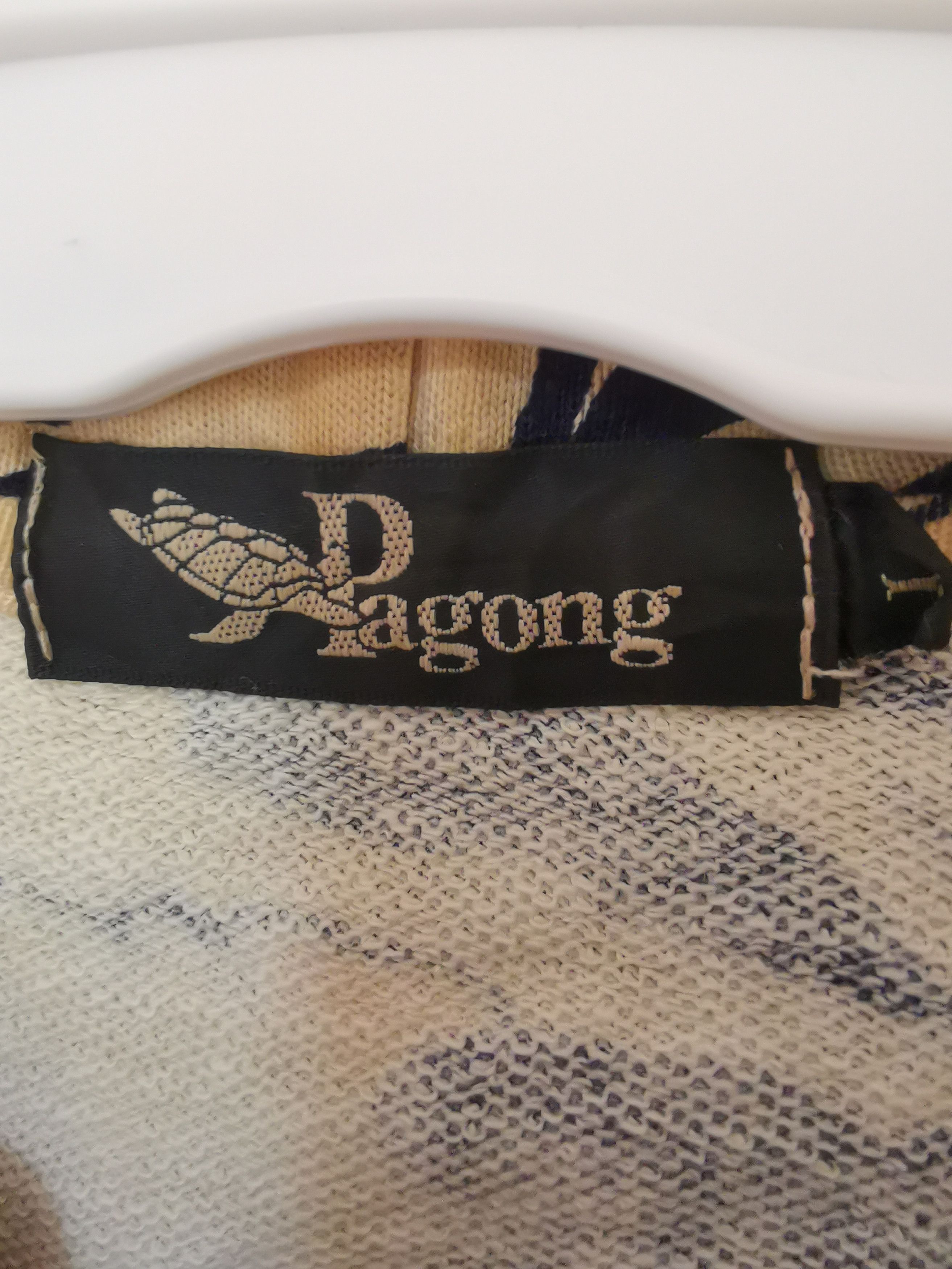 Japanese Brand × Vintage Vintage Pagong Dragon on Black Flower Hoodie Size US L / EU 52-54 / 3 - 3 Thumbnail