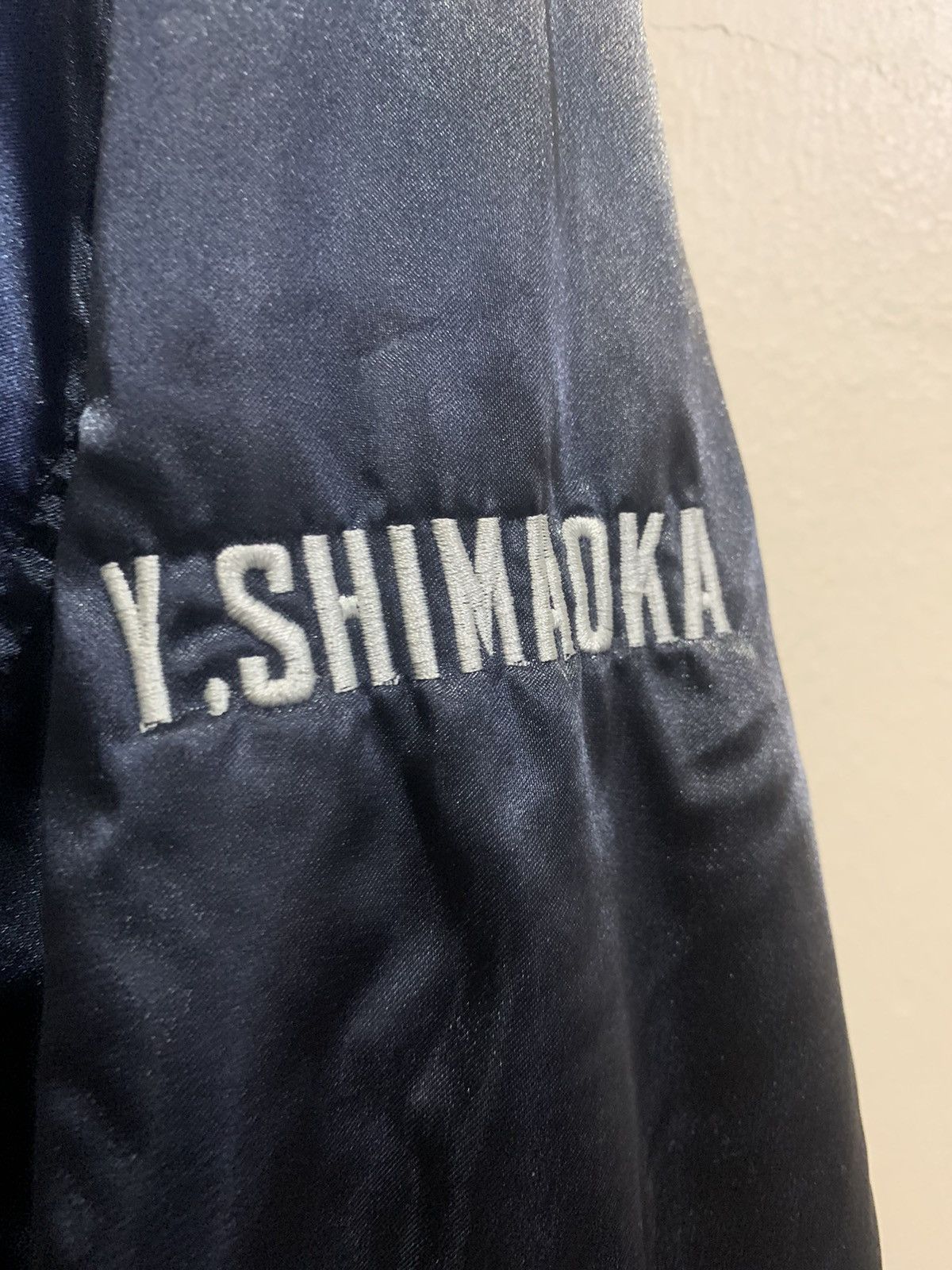 Japanese Brand × Vintage VTG Rawlings Yamato Baseball Coat Satin Bomber Jacket Size US L / EU 52-54 / 3 - 6 Thumbnail