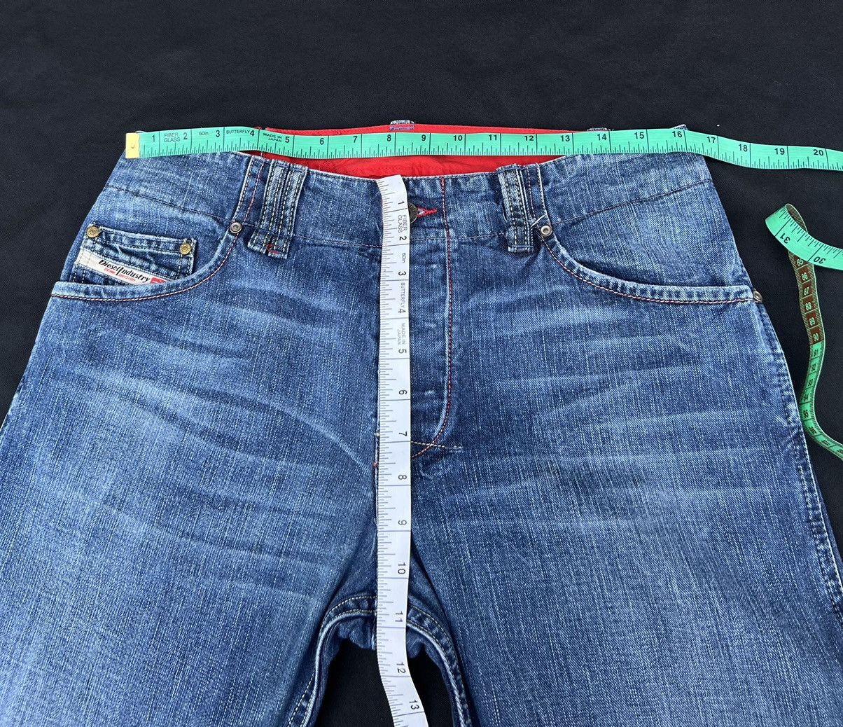 Diesel × Vintage Flare Vintage Diesel Italy Fade Blue Denim Flare Jeans Size US 31 - 2 Thumbnail