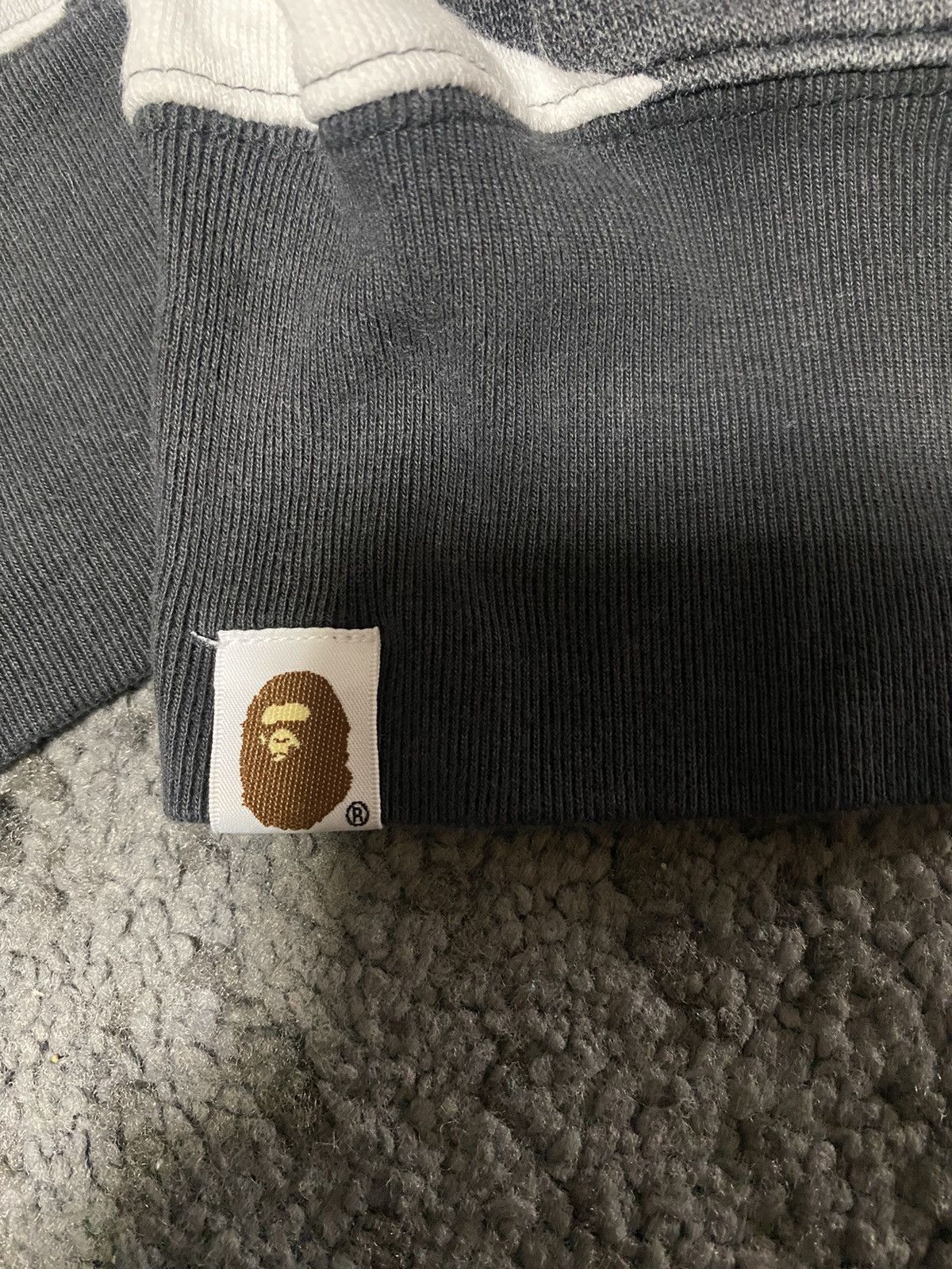 Bape bape STAPATTERN pullover hoodie Size US XL / EU 56 / 4 - 5 Thumbnail