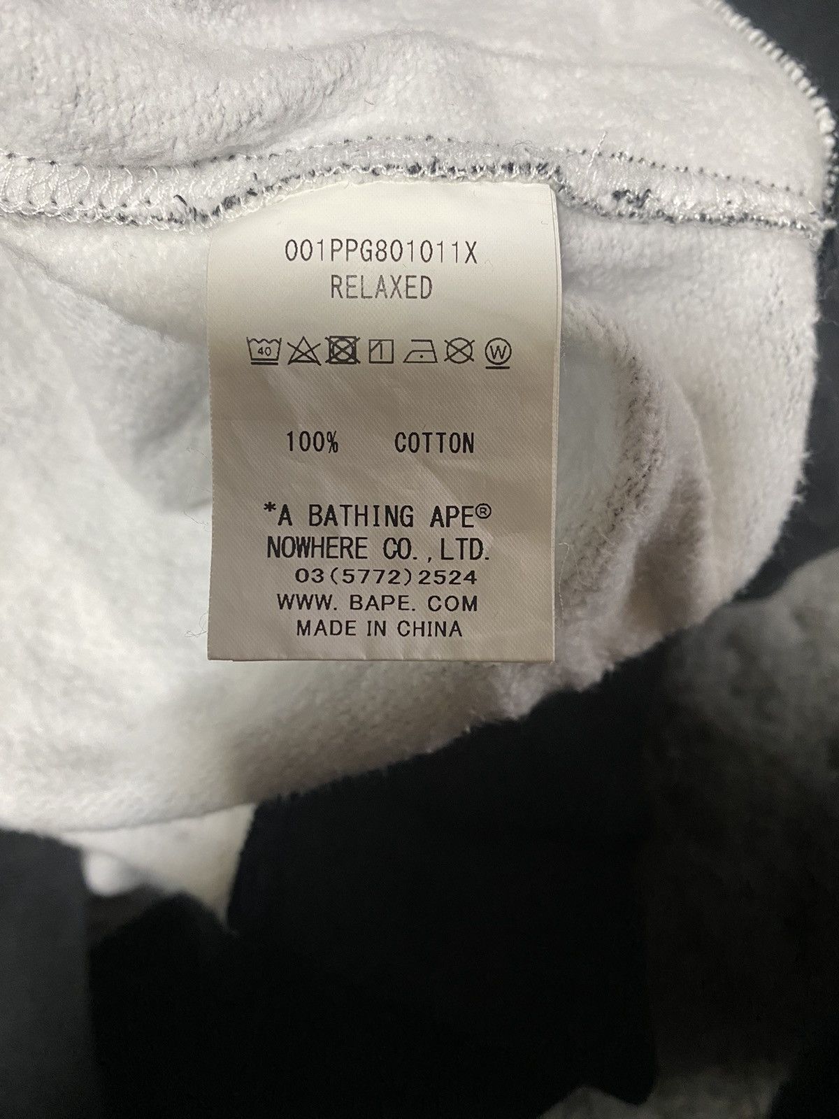 Bape bape STAPATTERN pullover hoodie Size US XL / EU 56 / 4 - 7 Thumbnail
