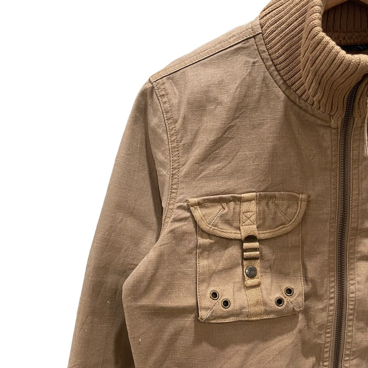 Tommy Hilfiger Vintage Tommy Jeans Cropped Jacket Size M / US 6-8 / IT 42-44 - 4 Thumbnail
