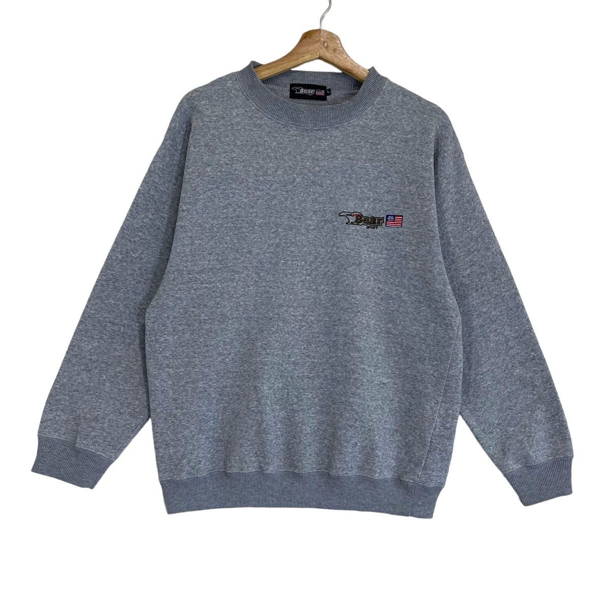 Vintage 90s World Bear Sports Crewneck Sweatshirt Size M