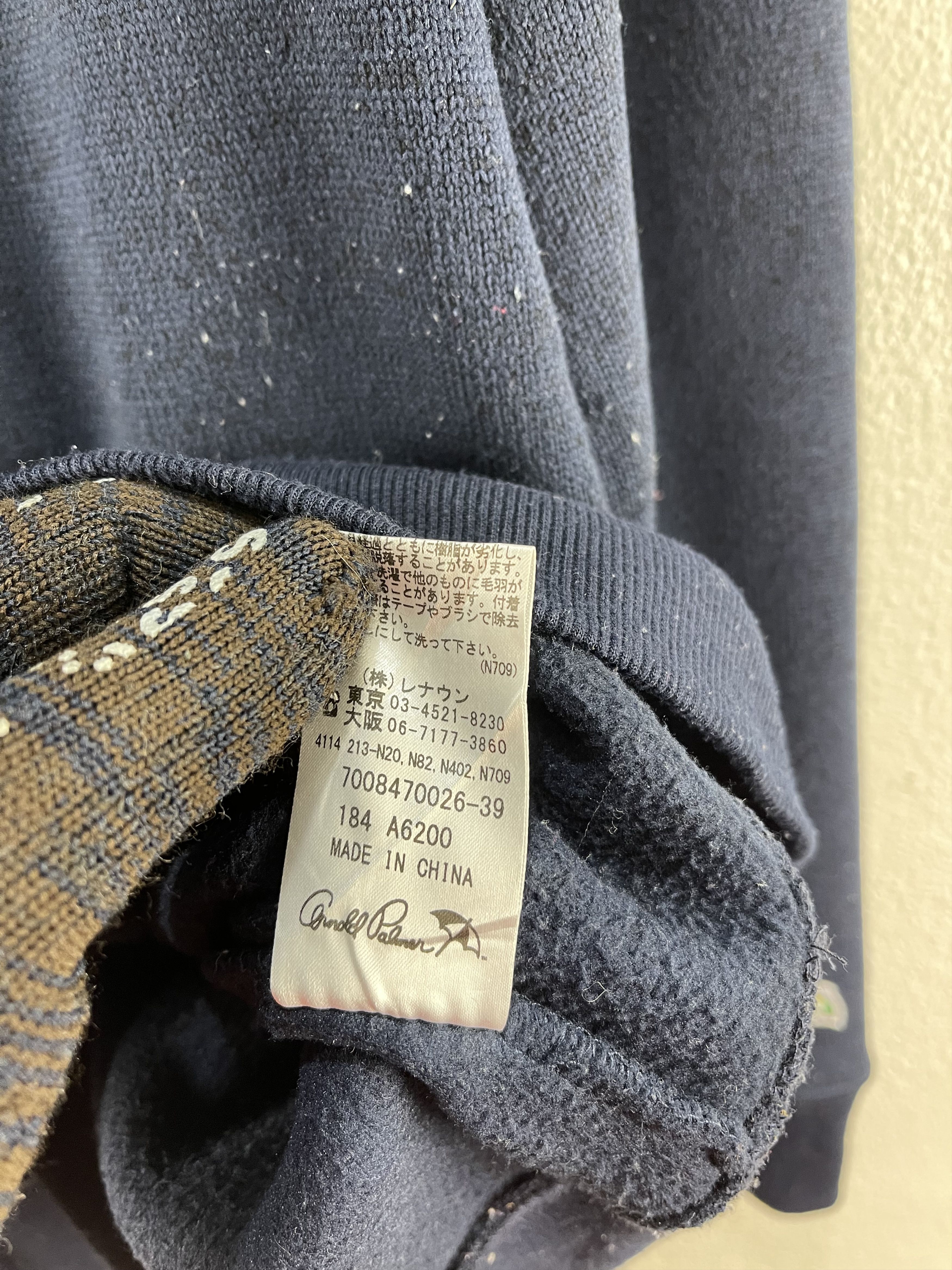 Japanese Brand Arnold Palmer Sweatshirt Size US M / EU 48-50 / 2 - 11 Thumbnail