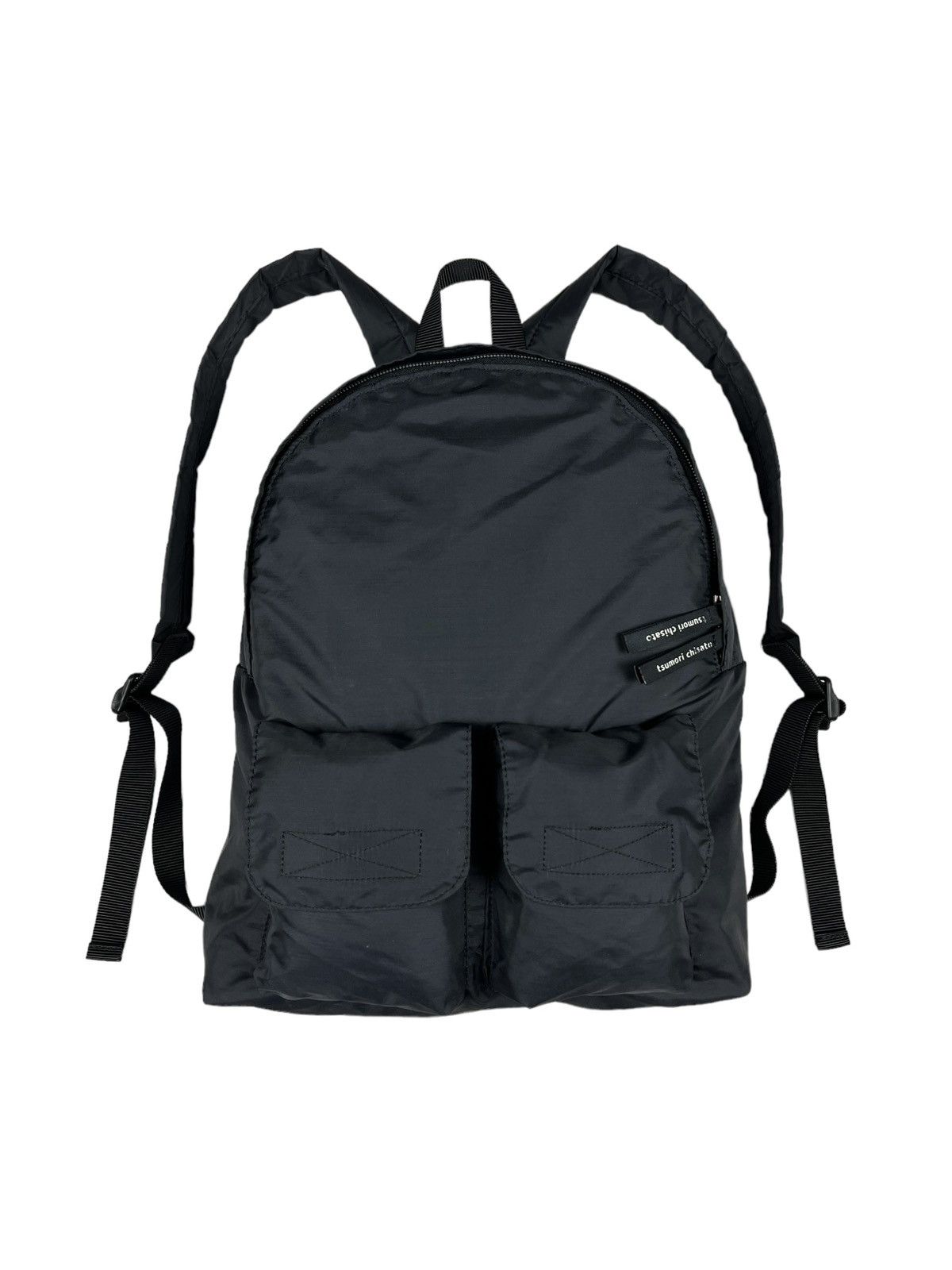 Bag x Issey Miyake Tsumori Chisato Mini Tanker Nylon Light Backpack in Black, Women's