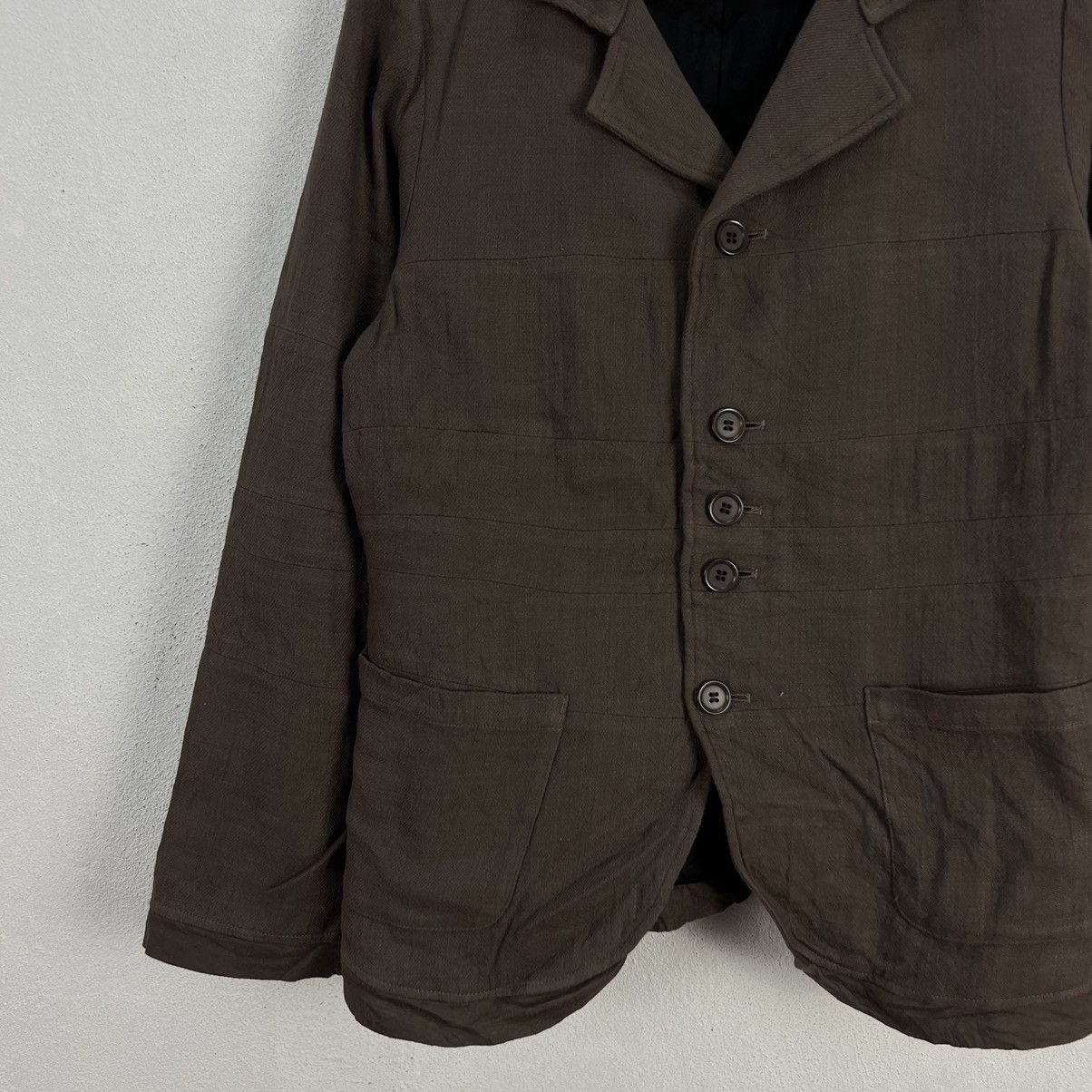 Issey Miyake RICH BROWN HIKORY CHORE JACKET PLANTATION ISSEY MIYAKE Size US M / EU 48-50 / 2 - 3 Thumbnail
