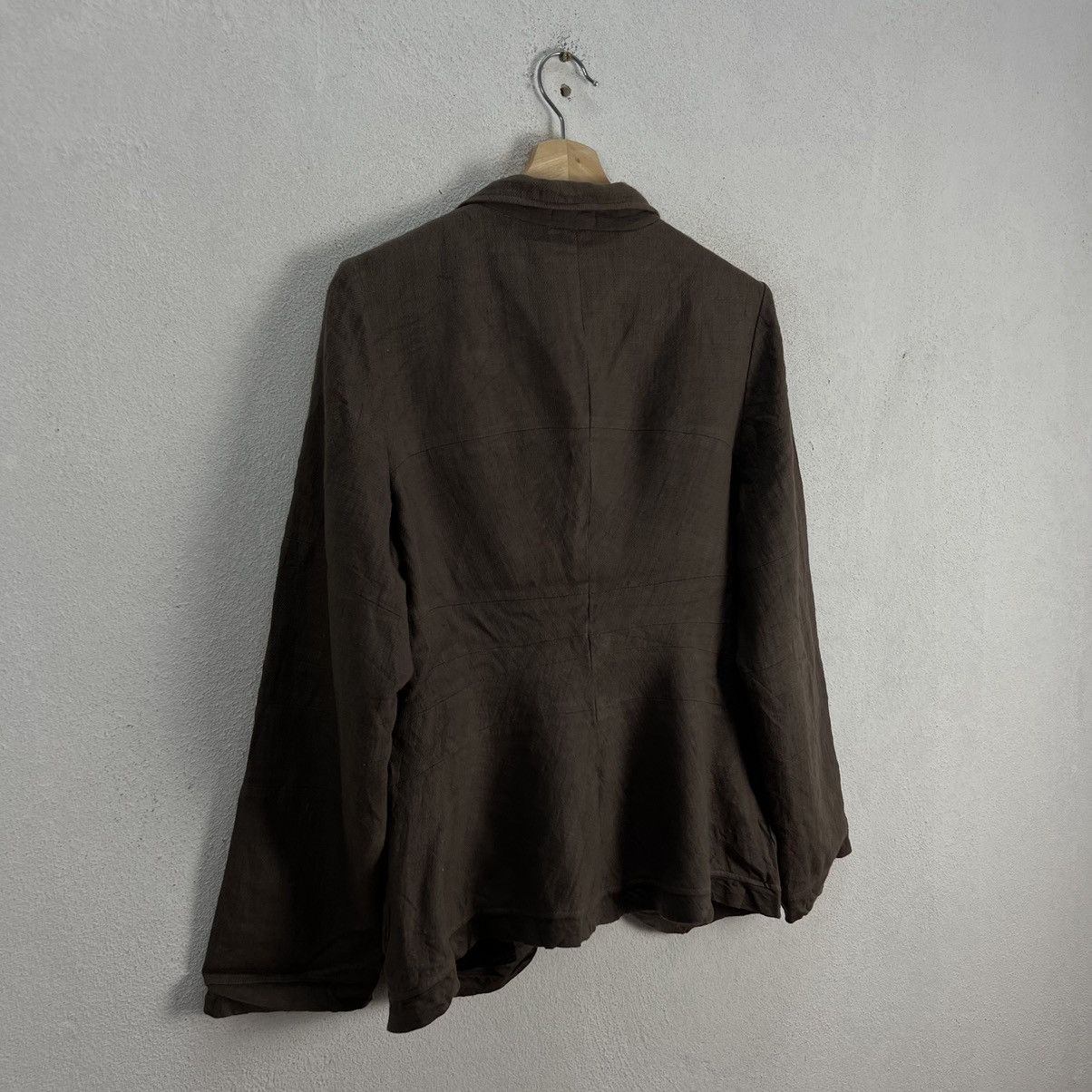 Issey Miyake RICH BROWN HIKORY CHORE JACKET PLANTATION ISSEY MIYAKE Size US M / EU 48-50 / 2 - 9 Thumbnail