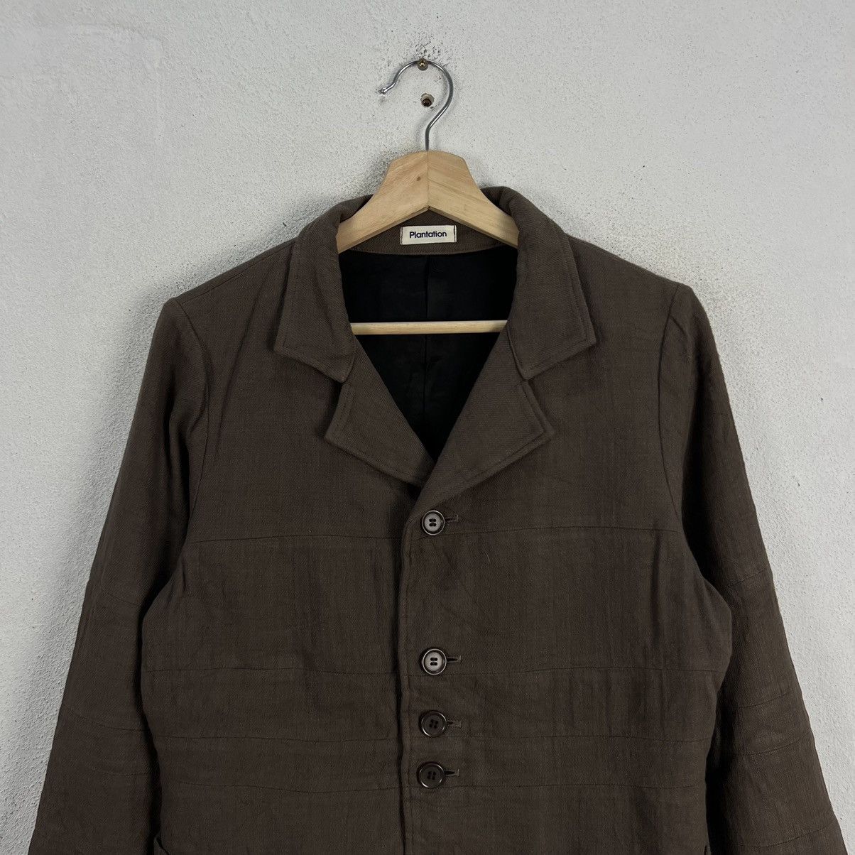 Issey Miyake RICH BROWN HIKORY CHORE JACKET PLANTATION ISSEY MIYAKE Size US M / EU 48-50 / 2 - 4 Thumbnail