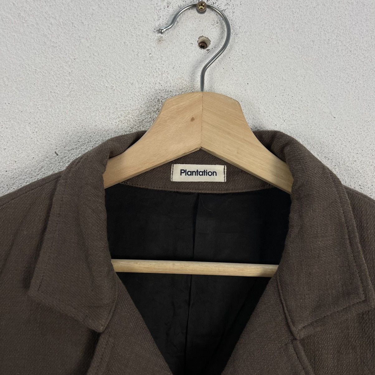 Issey Miyake RICH BROWN HIKORY CHORE JACKET PLANTATION ISSEY MIYAKE Size US M / EU 48-50 / 2 - 6 Thumbnail