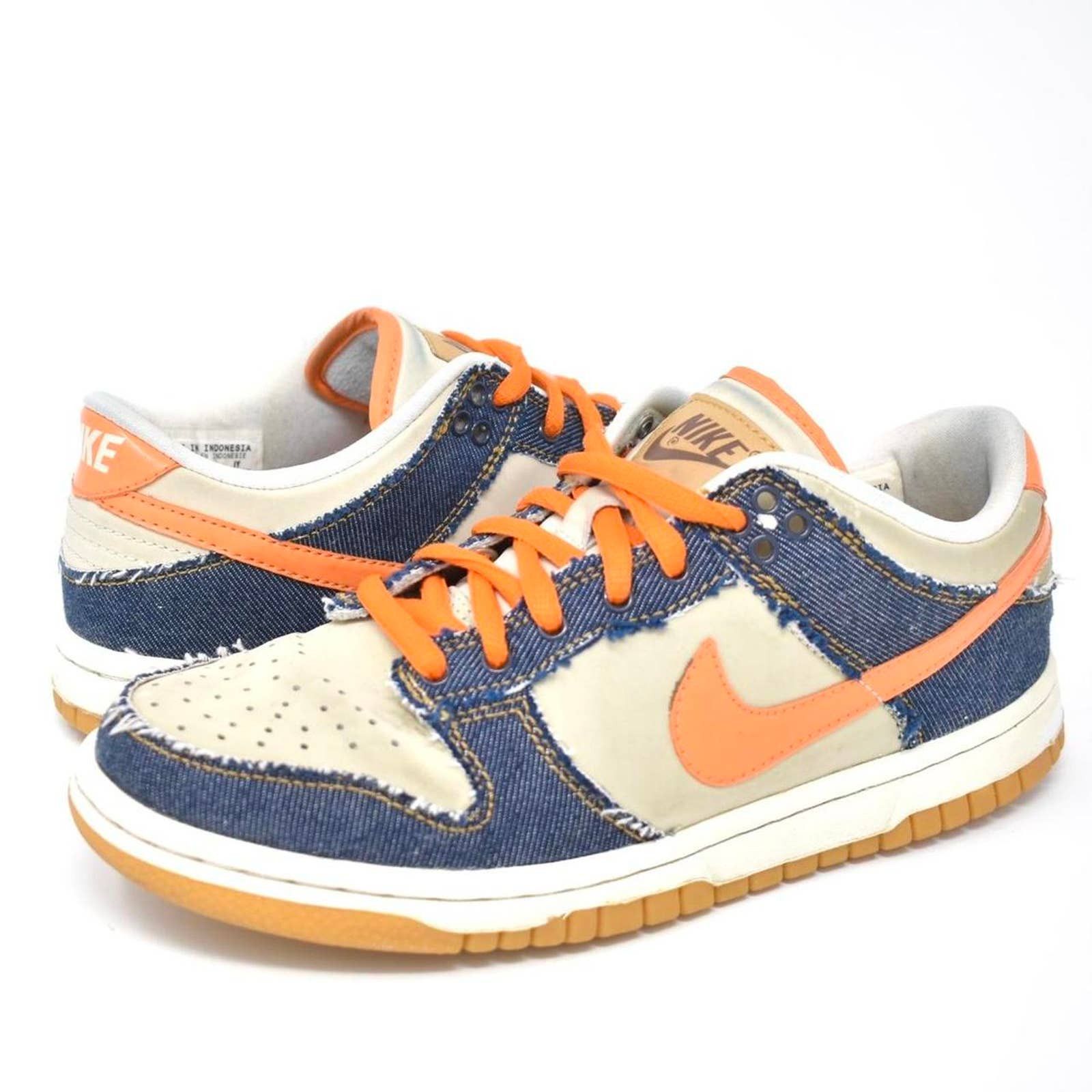 2007 Nike Dunk Low “Orange Denim”
