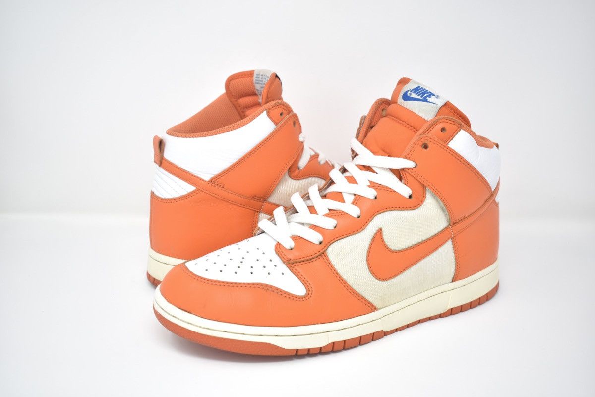 2009 Nike Dunk High “Orange Blaze”
